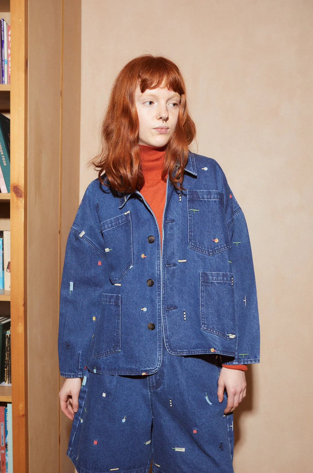 L.F. Markey Carson Chore Coat // Embroidered