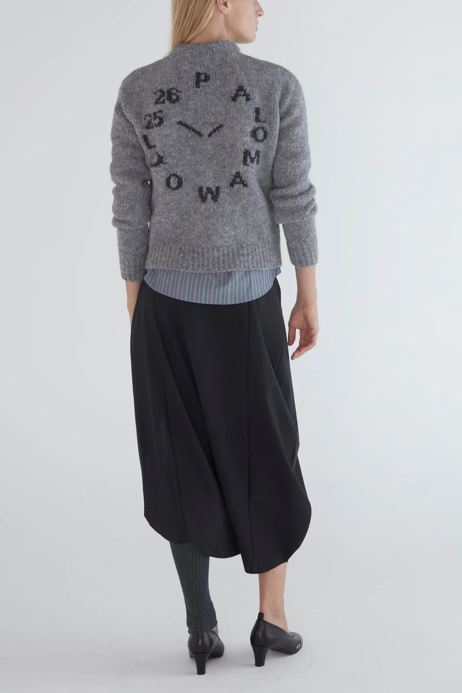 Paloma Wool Clock Knit // Grey