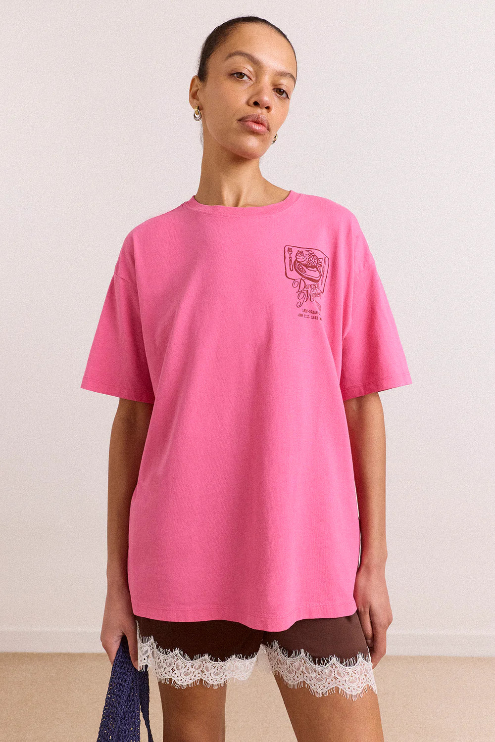 Damson Madder Gill of Dreams Tee // Pink
