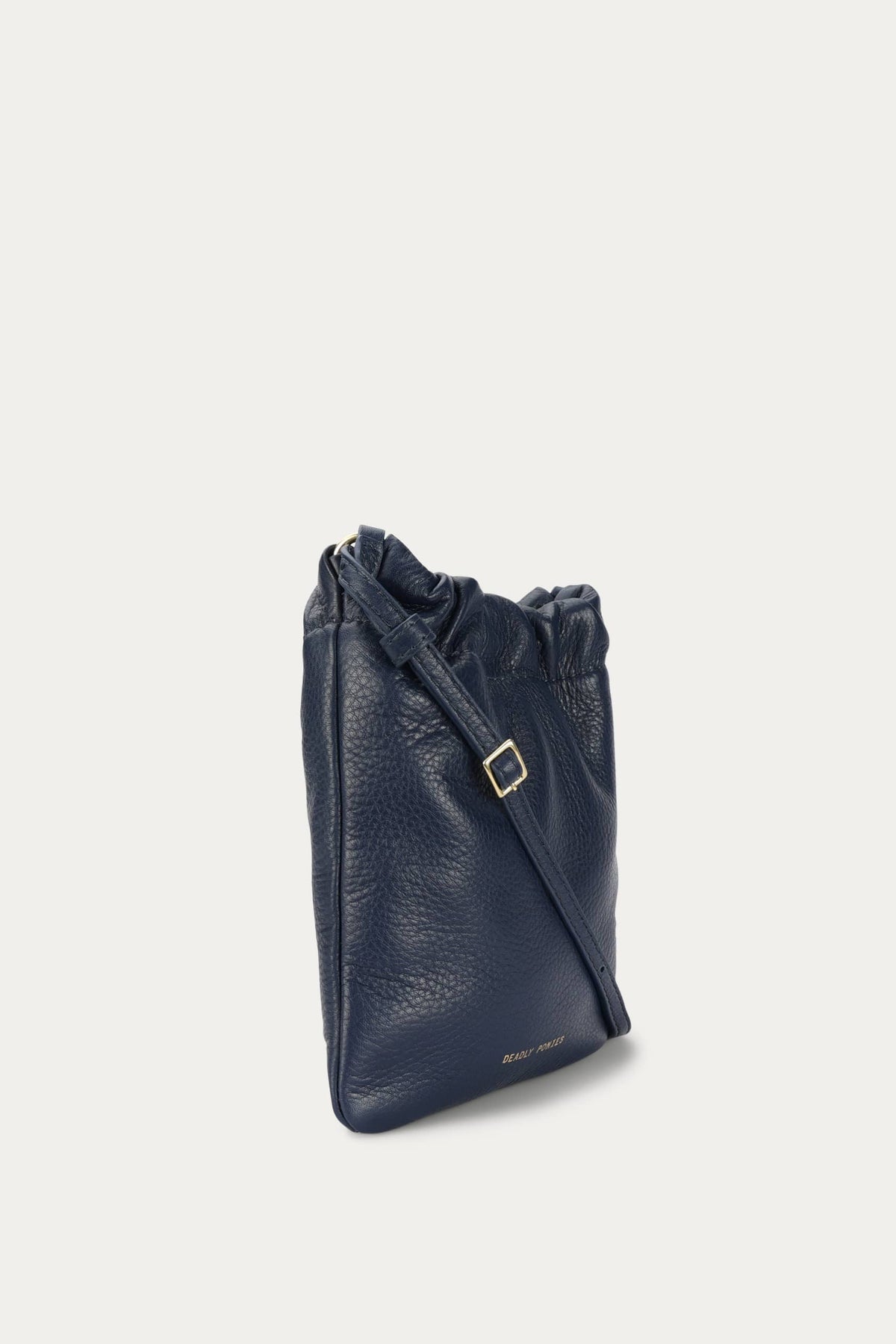 Deadly Ponies Mr Cinch Pouch // Indigo