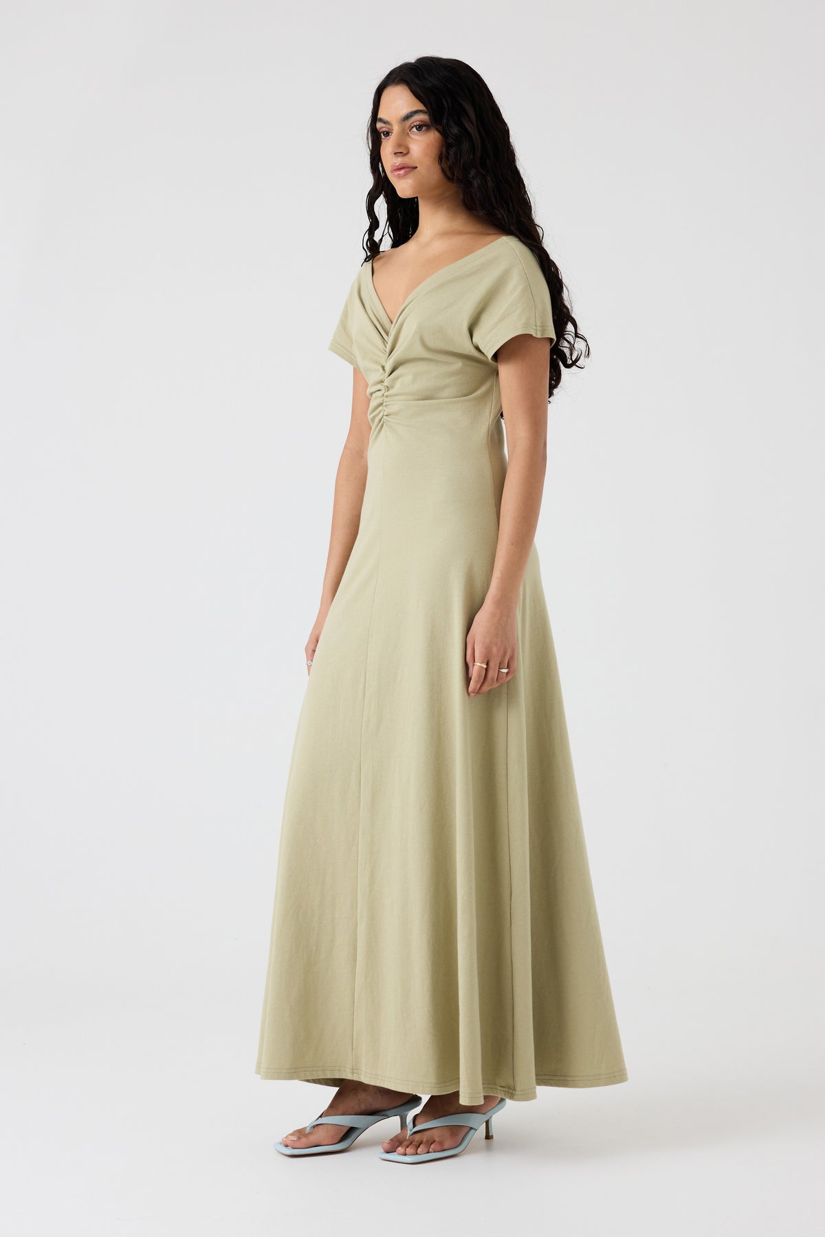 Dominique Healy Melody Dress // Pistachio