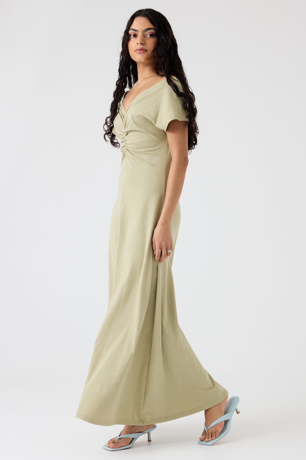 Dominique Healy Melody Dress // Pistachio