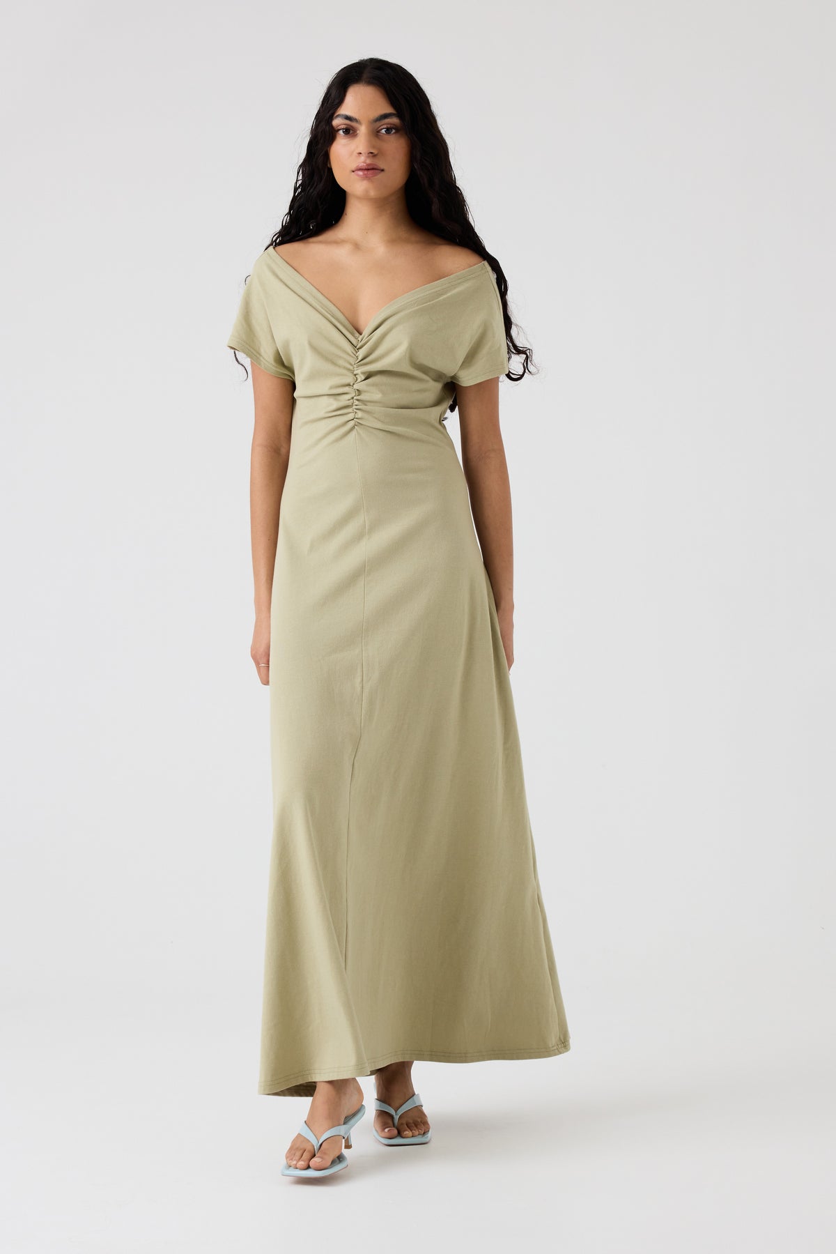 Dominique Healy Melody Dress // Pistachio