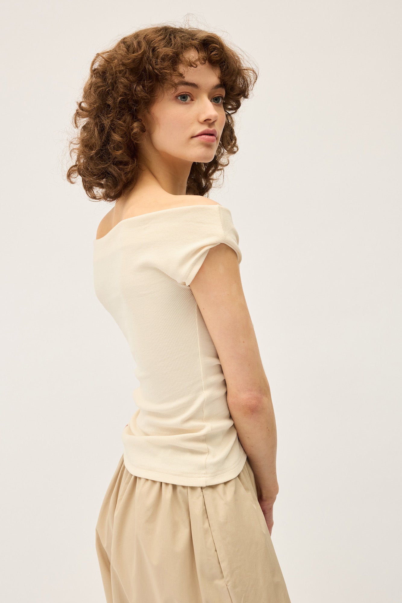 Dominique Healy Niveah Tee // Vanilla