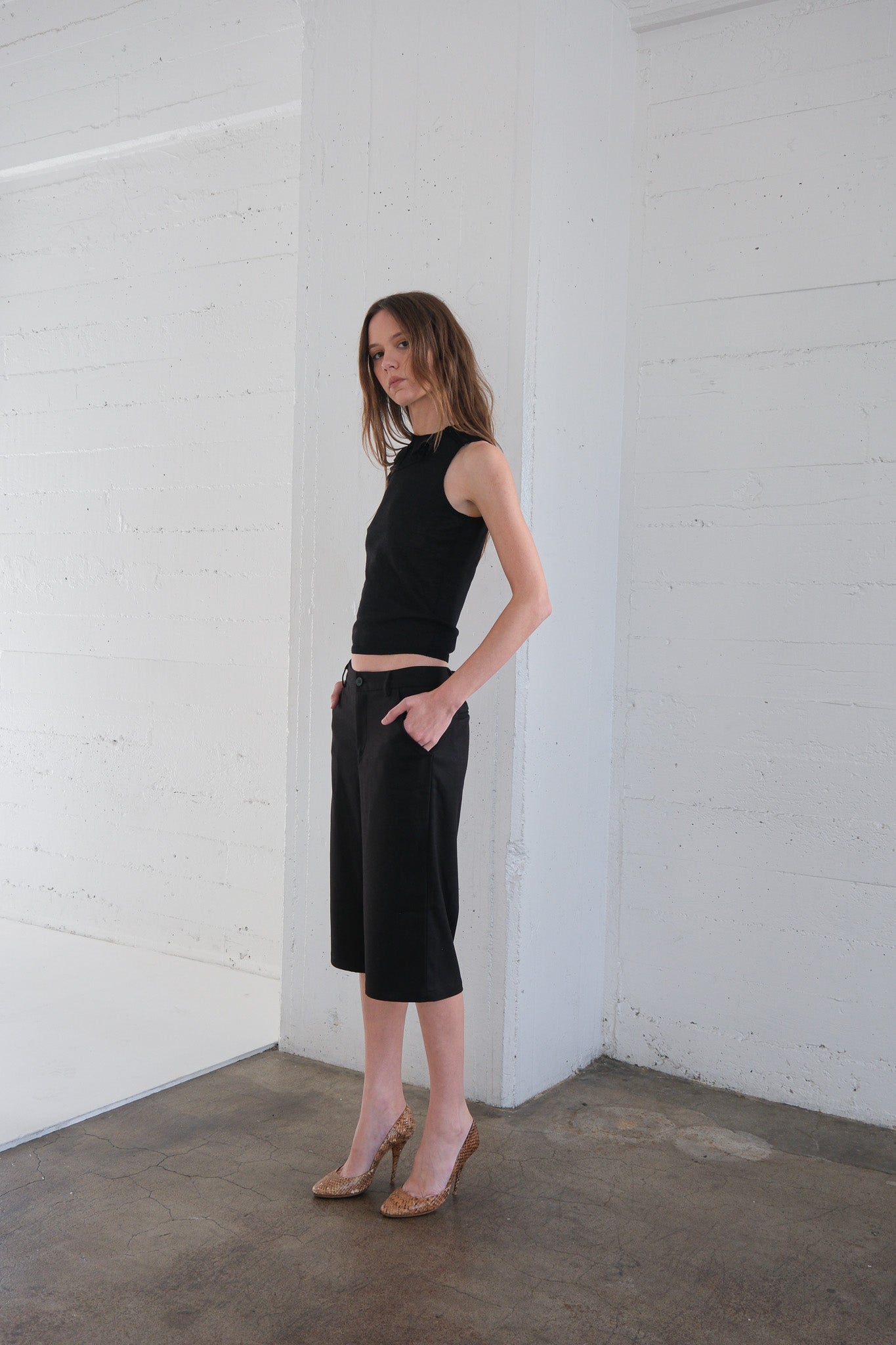 Geel Odette Top // Black