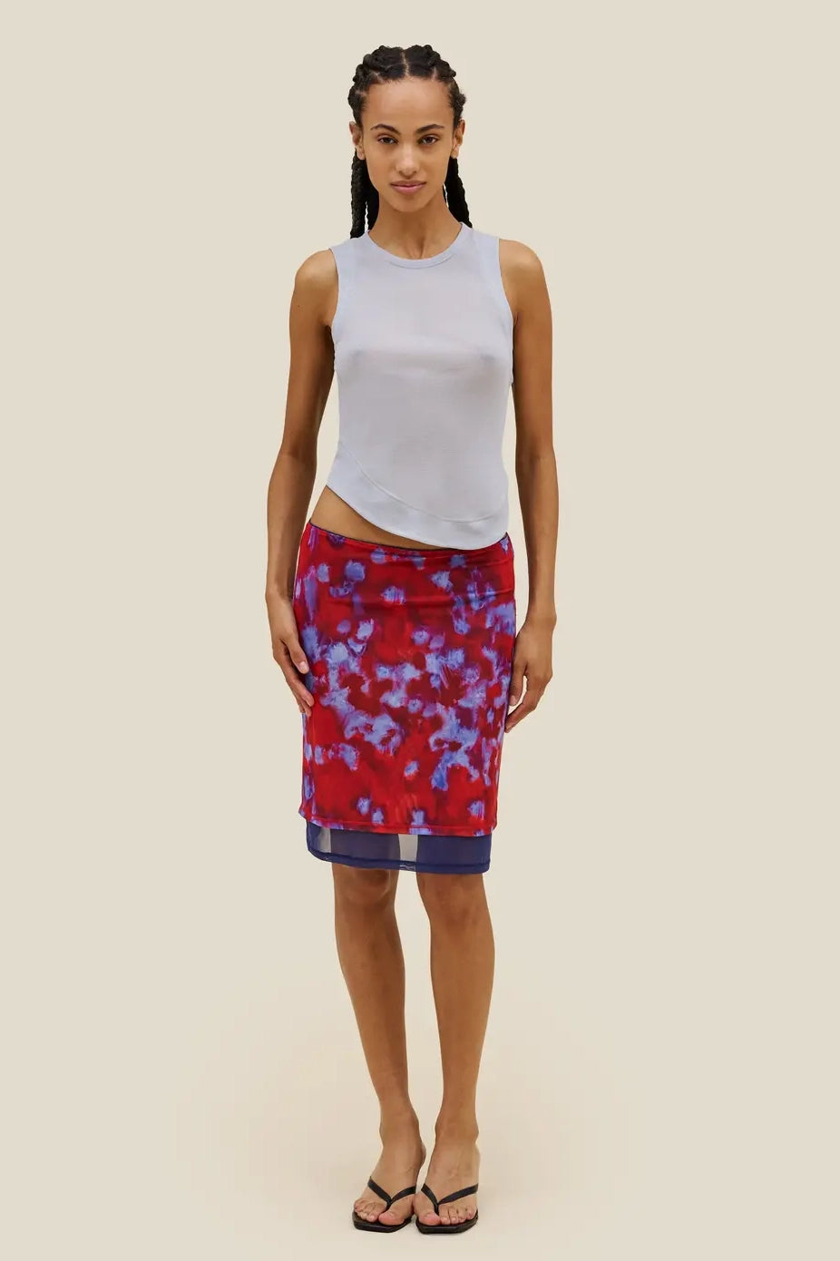 Eckhaus Latta Duet Skirt //Burst