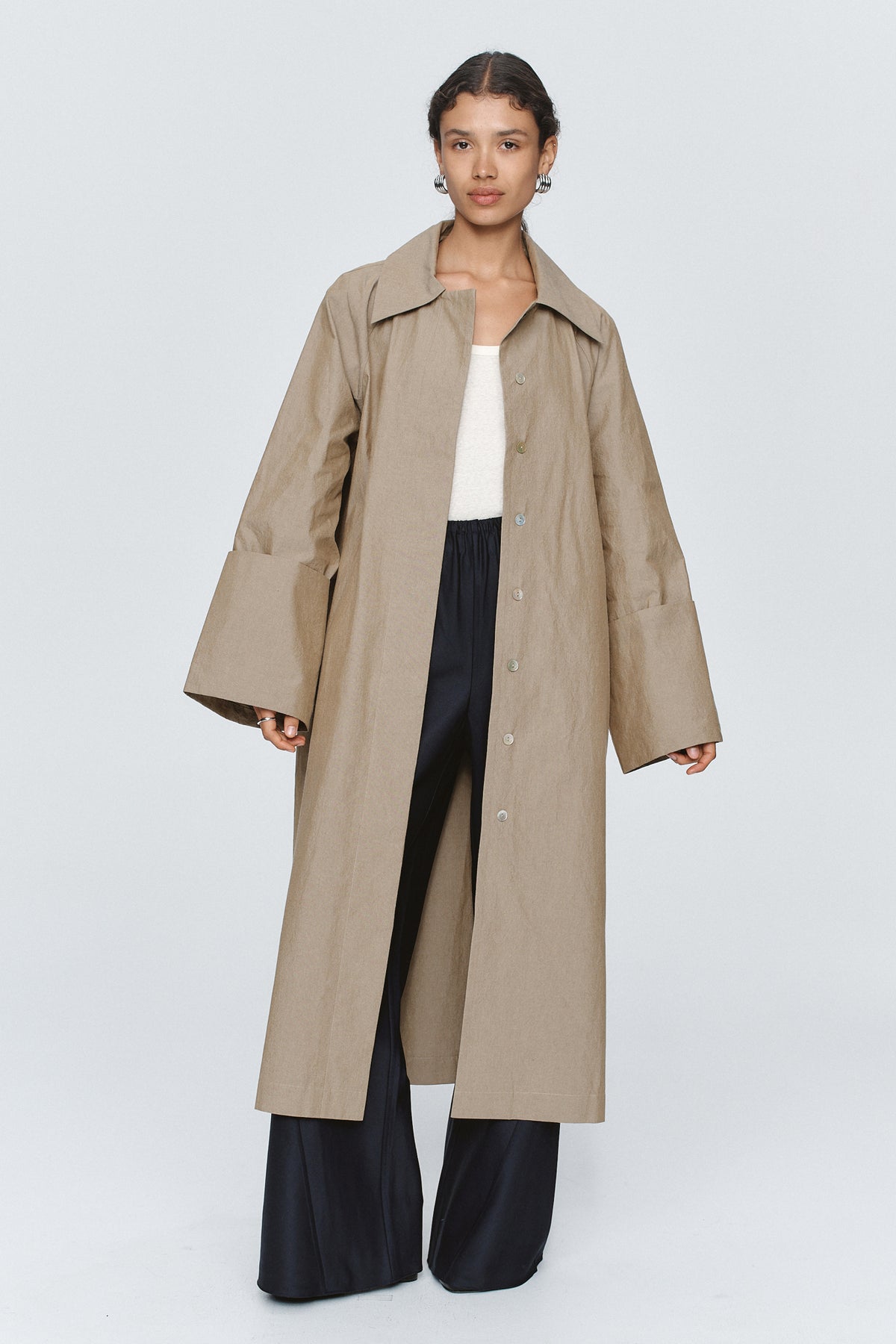 Marle Duster Coat // Rye