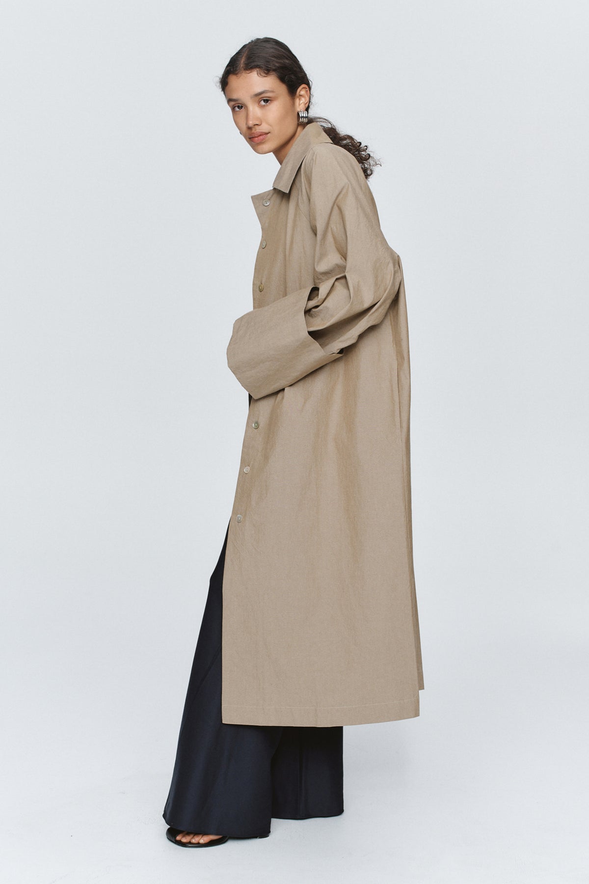 Marle Duster Coat // Rye