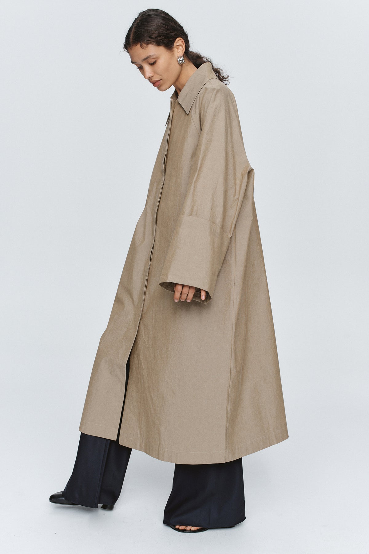 Marle Duster Coat // Rye