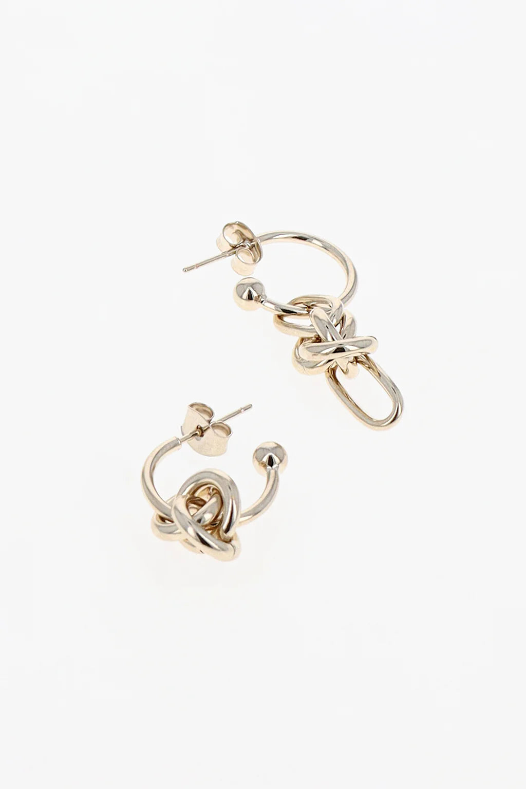 Justine Clenquet Daria  Earrings // Gold