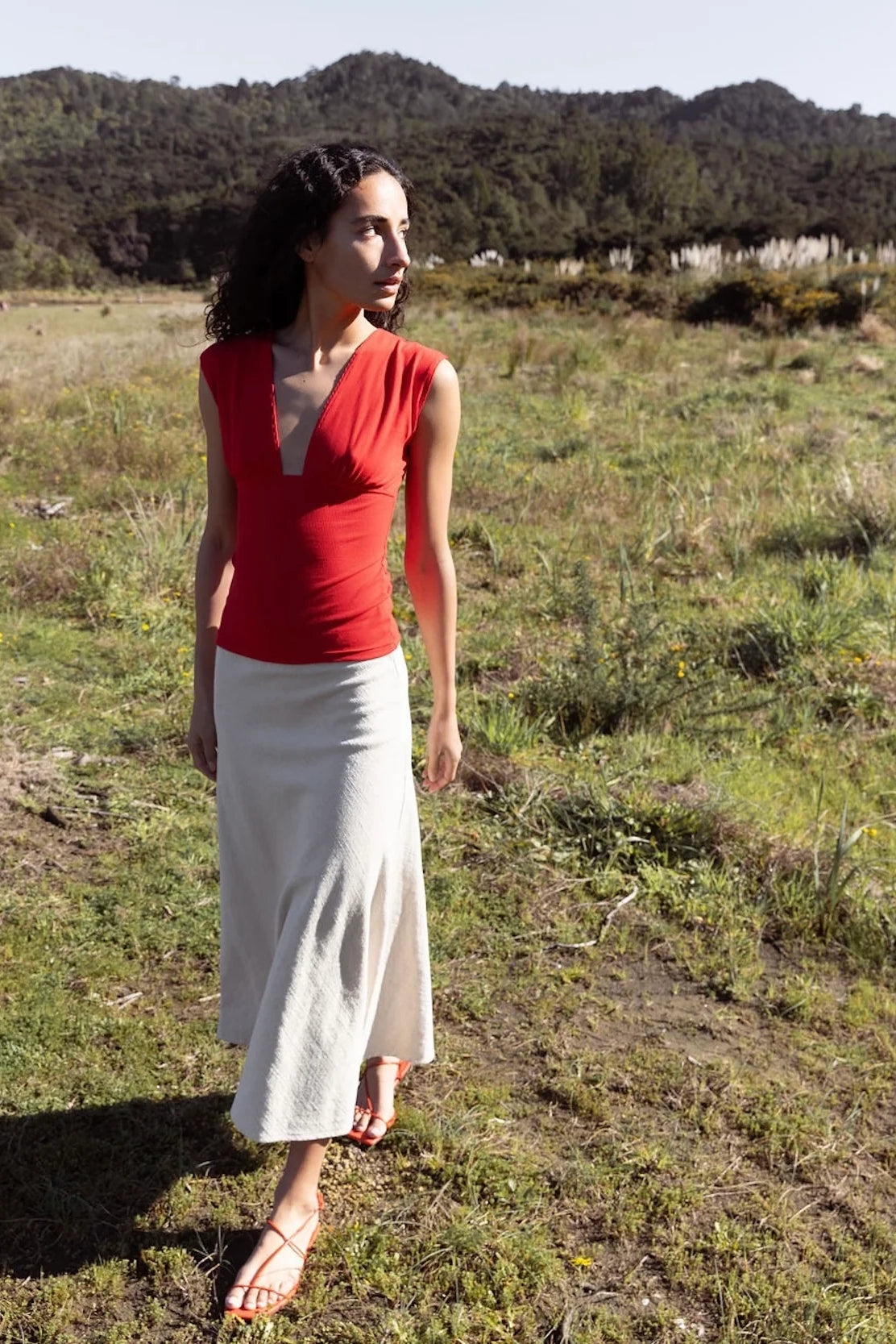 Dominique Healy Monroe Tee // Scarlett