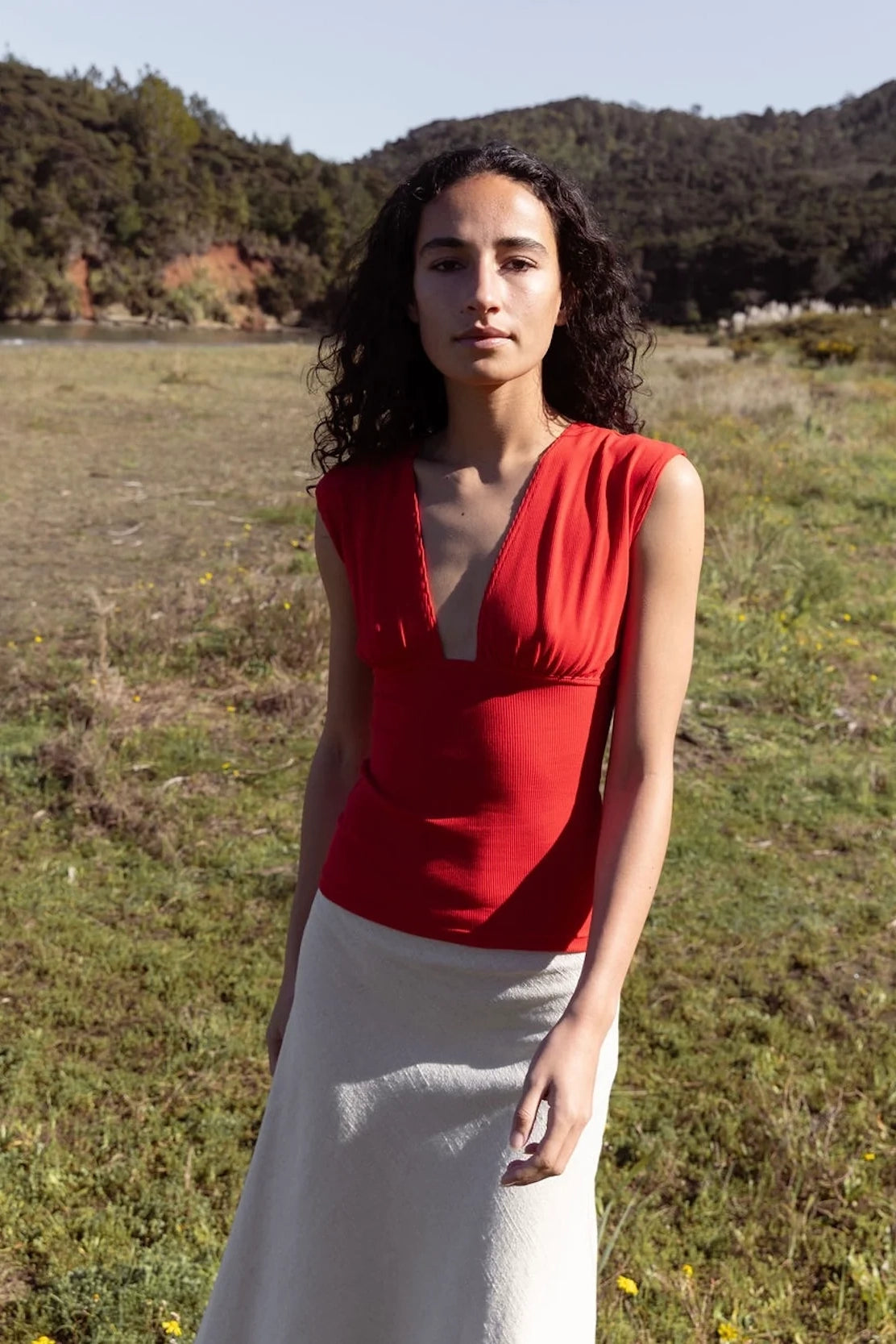 Dominique Healy Monroe Tee // Scarlett