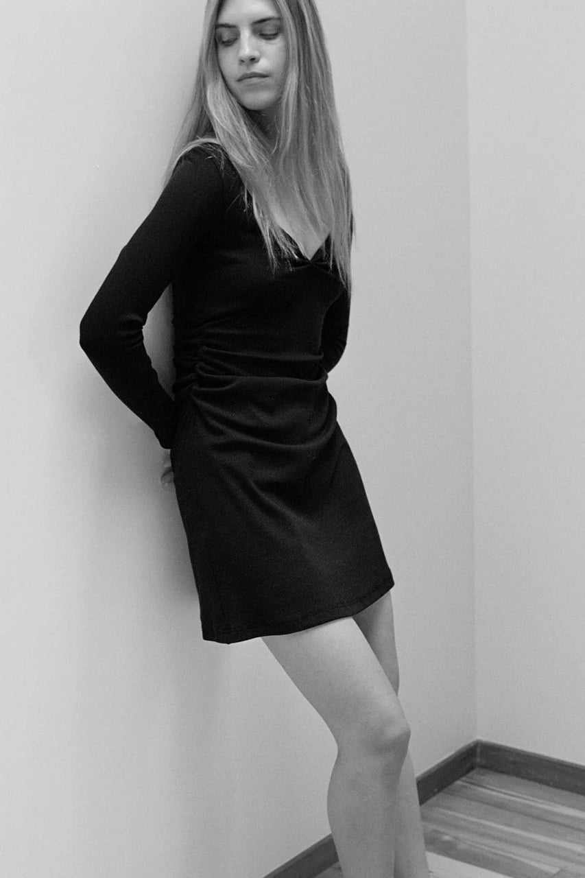Dominique Healy Jillian Mini Dress // Black