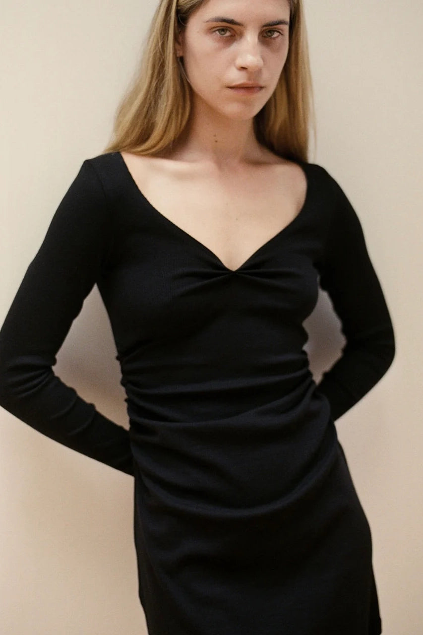 Dominique Healy Jillian Mini Dress // Black