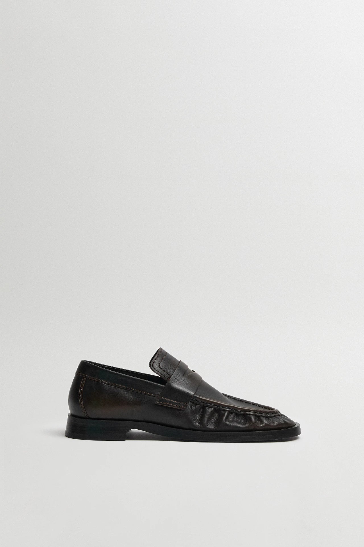 Miista Zita Moccasin Loafers // Brown