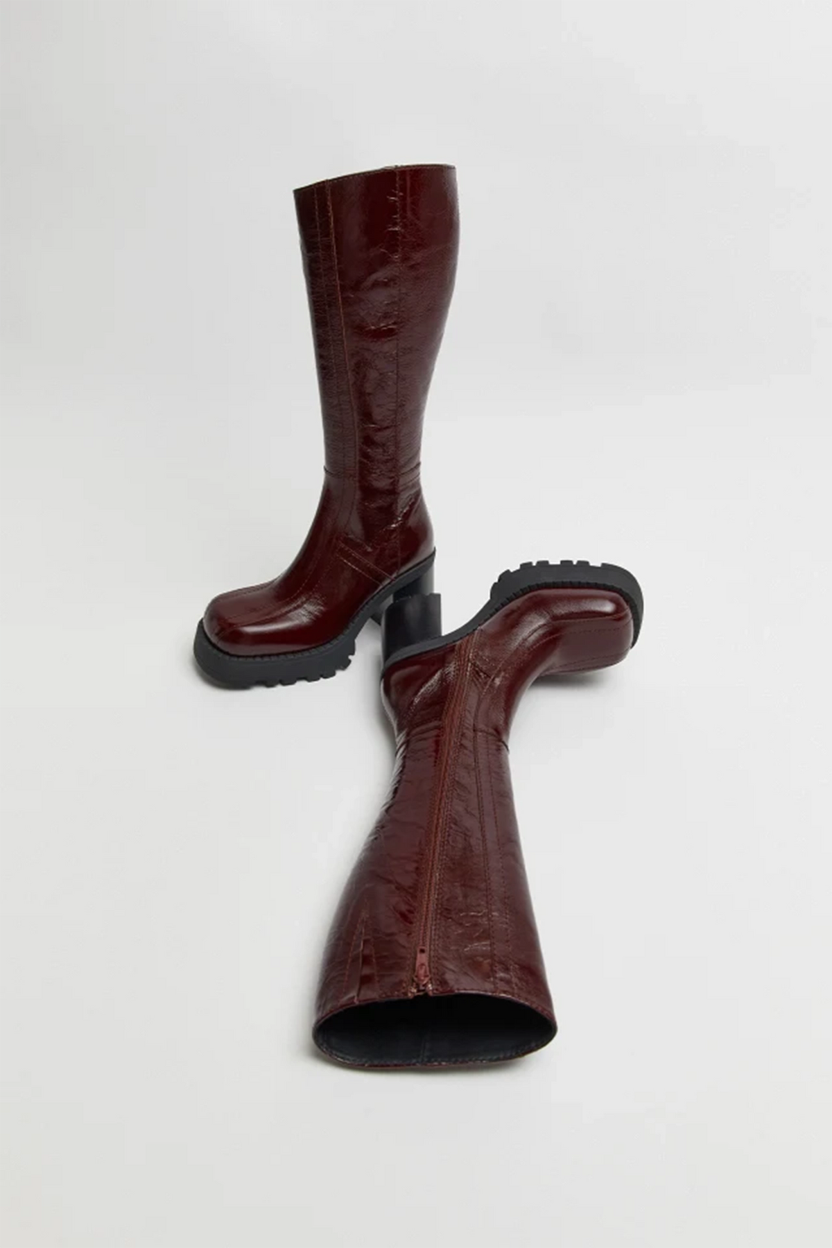 Miista E8 Dulce Tall Boots // Burgundy