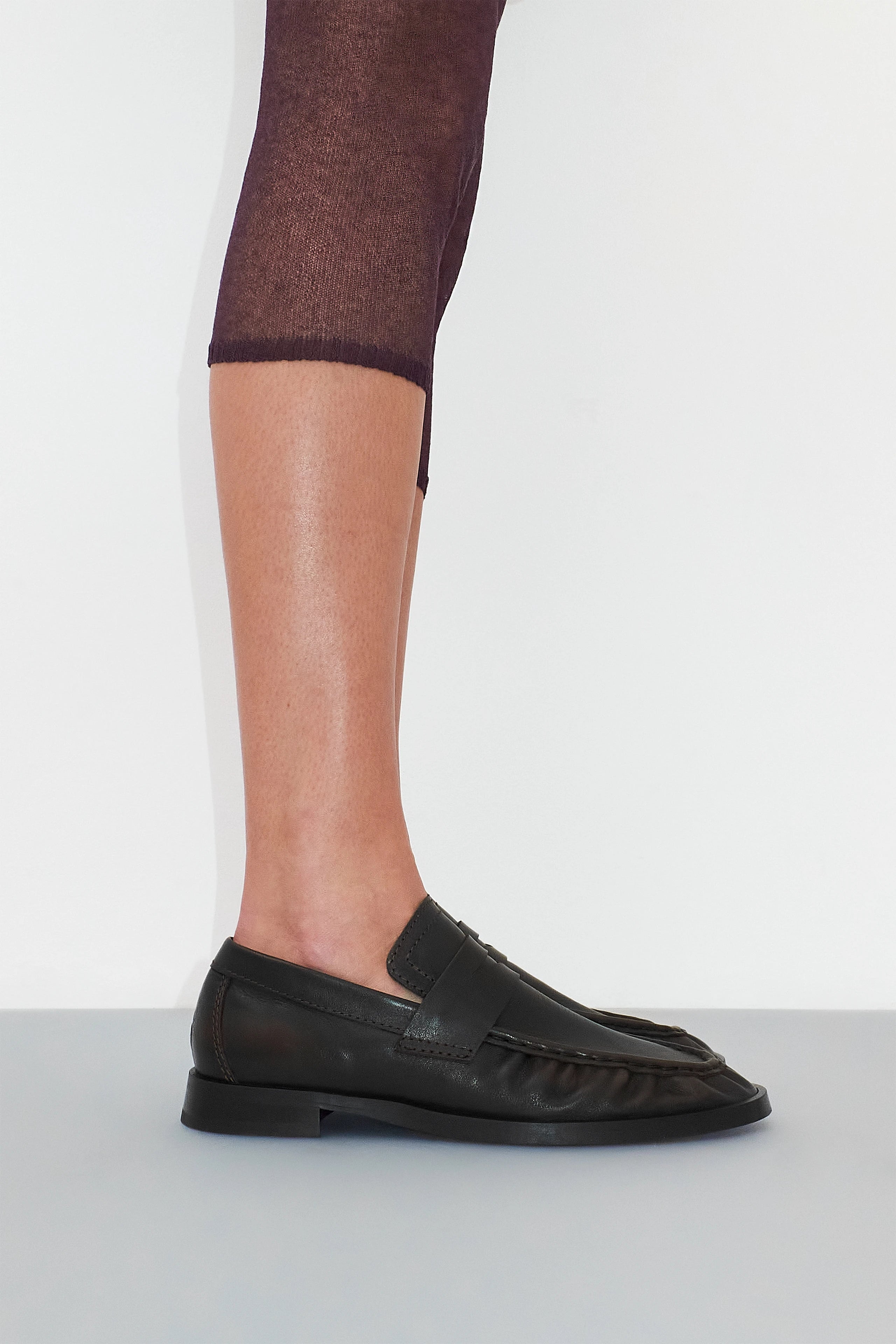 Miista Zita Moccasin Loafers // Brown