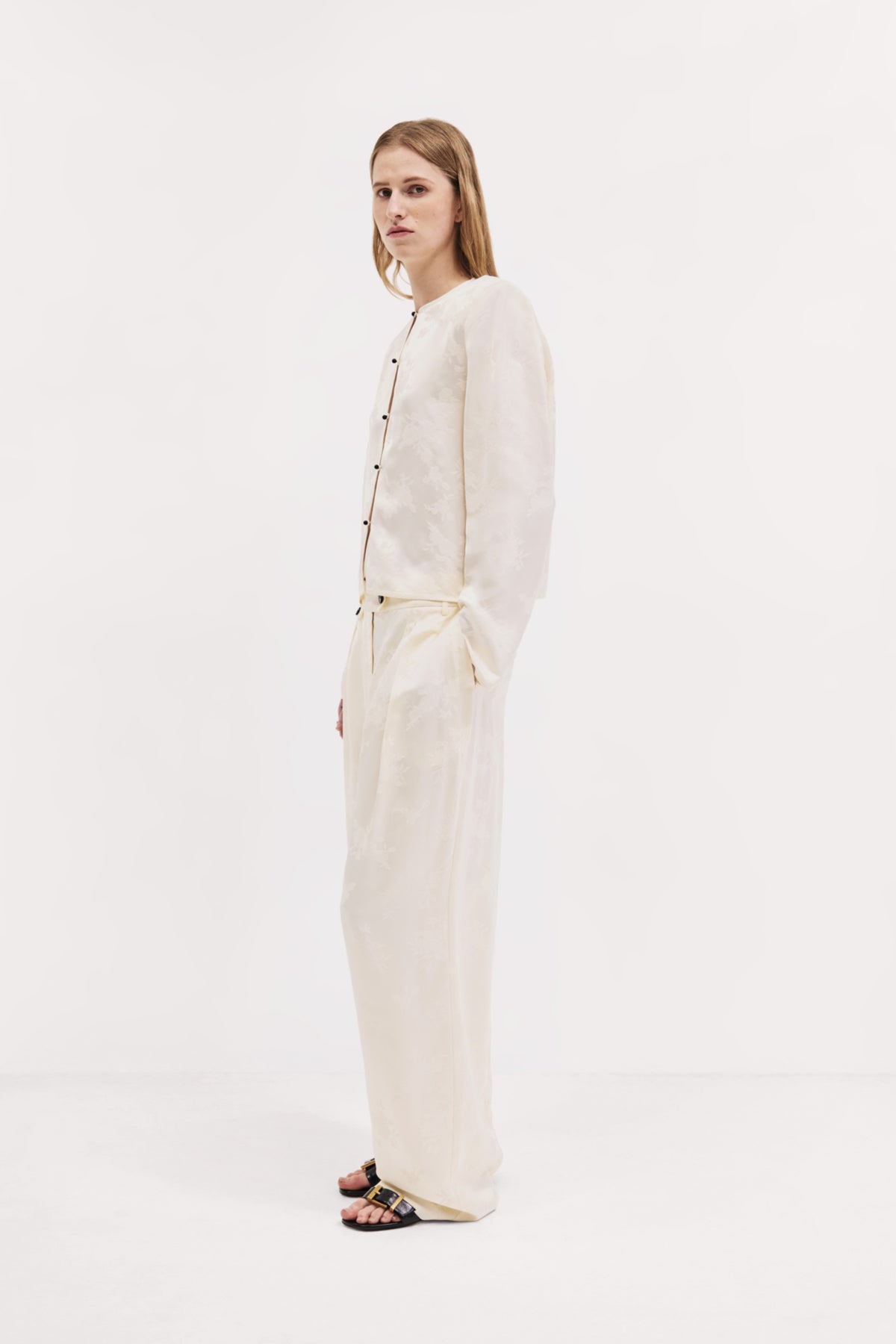 Harris Tapper Eileen Top // Ivory