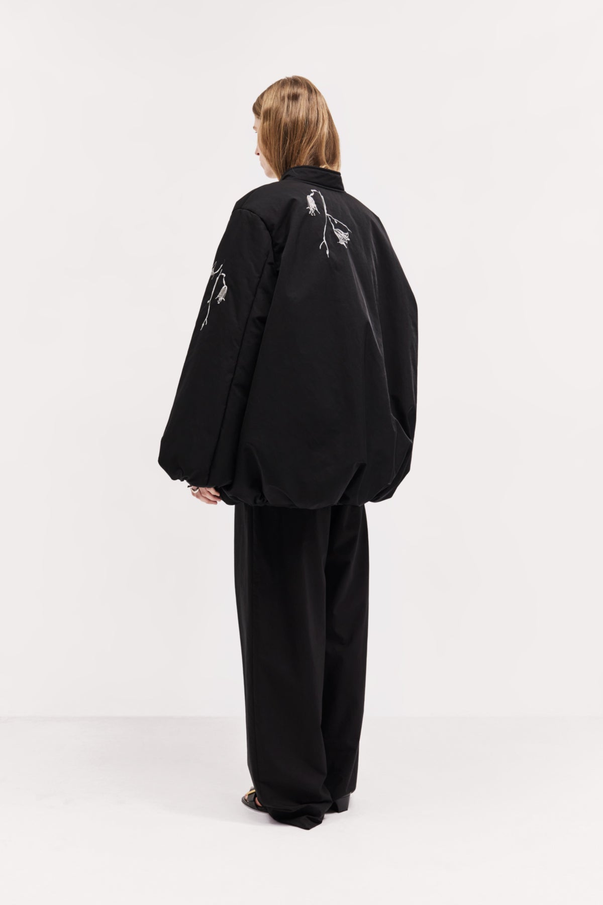 Harris Tapper Chloe Bomber // Beaded Black