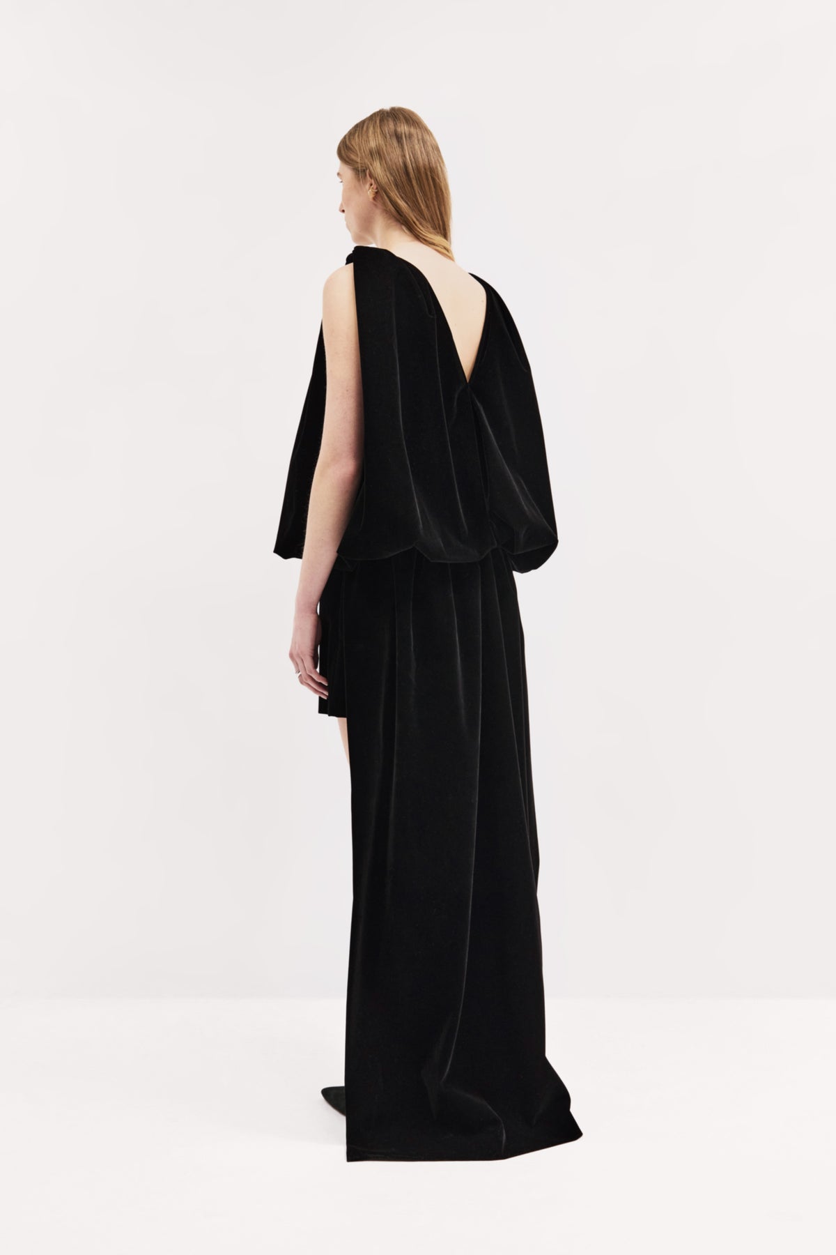 Harris Tapper Coppola Skirt // Black Velvet