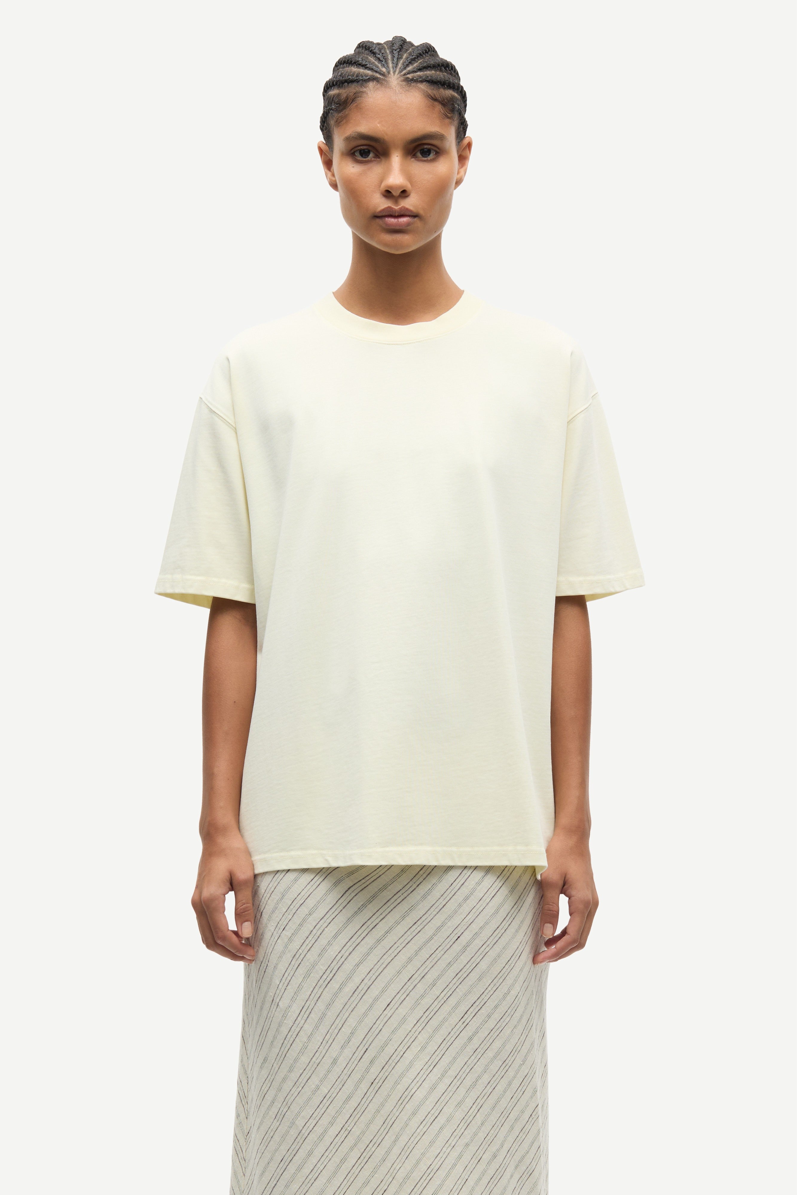 Samsøe Samsøe Eira T-Shirt // Etheral Green