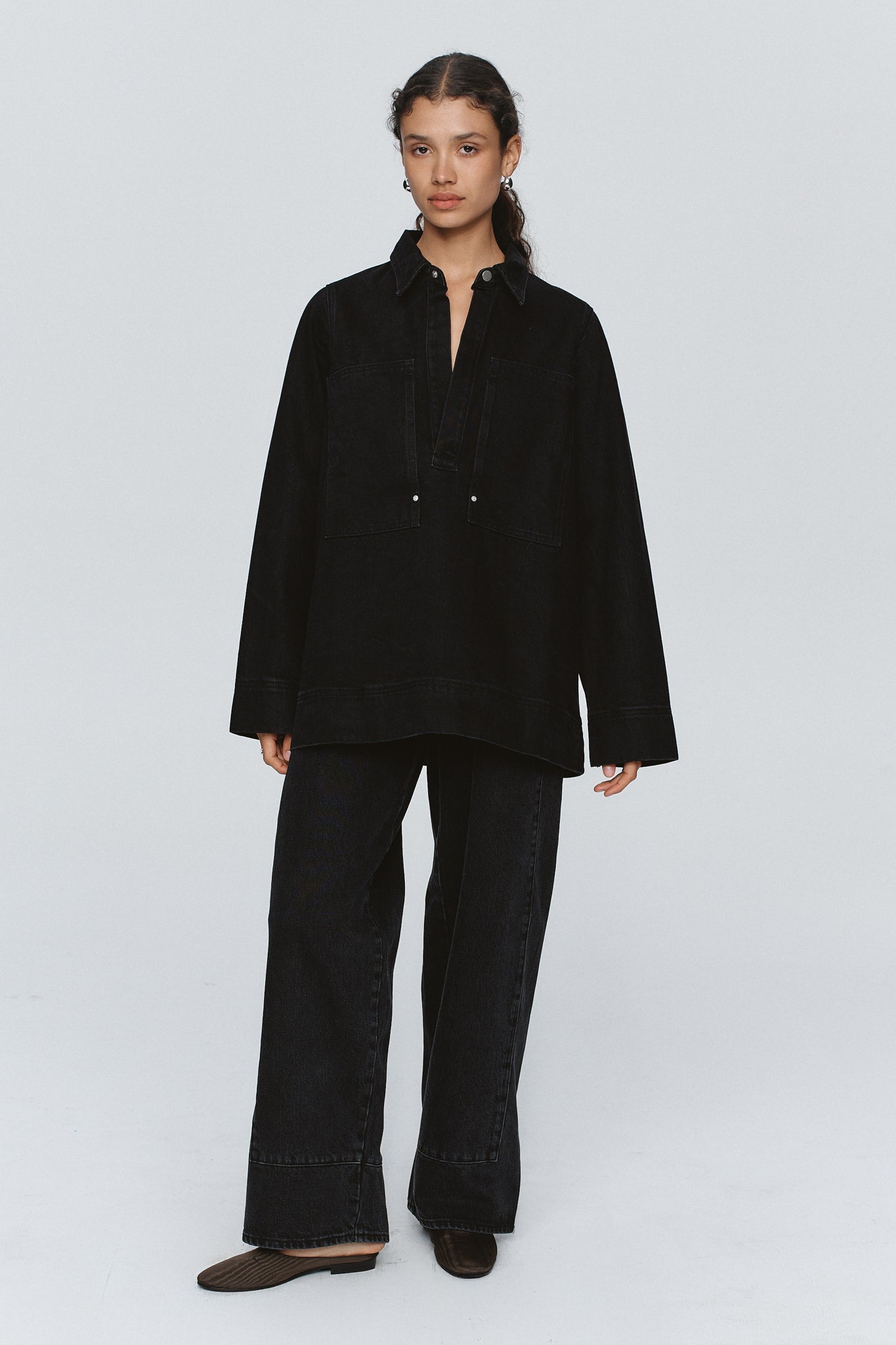 Marle Elka Shirt // Black