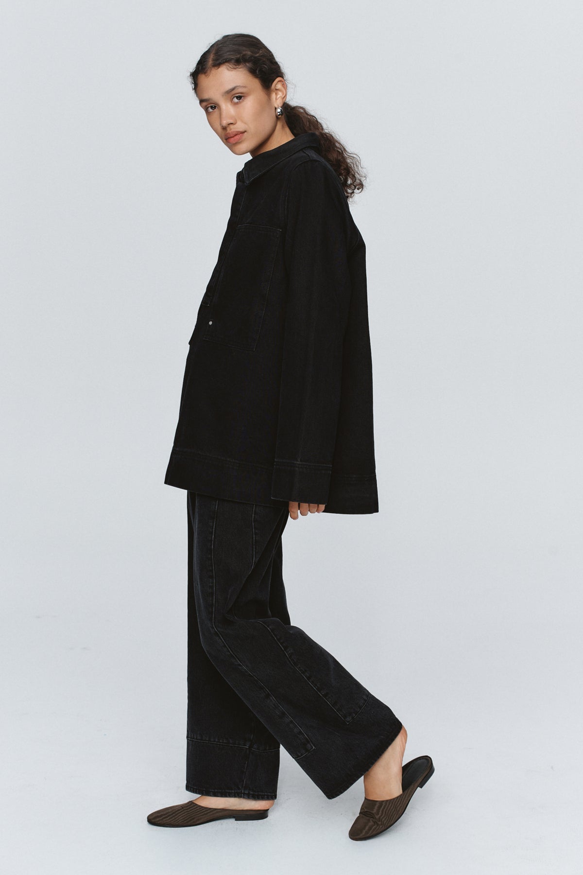 Marle Elka Shirt // Black
