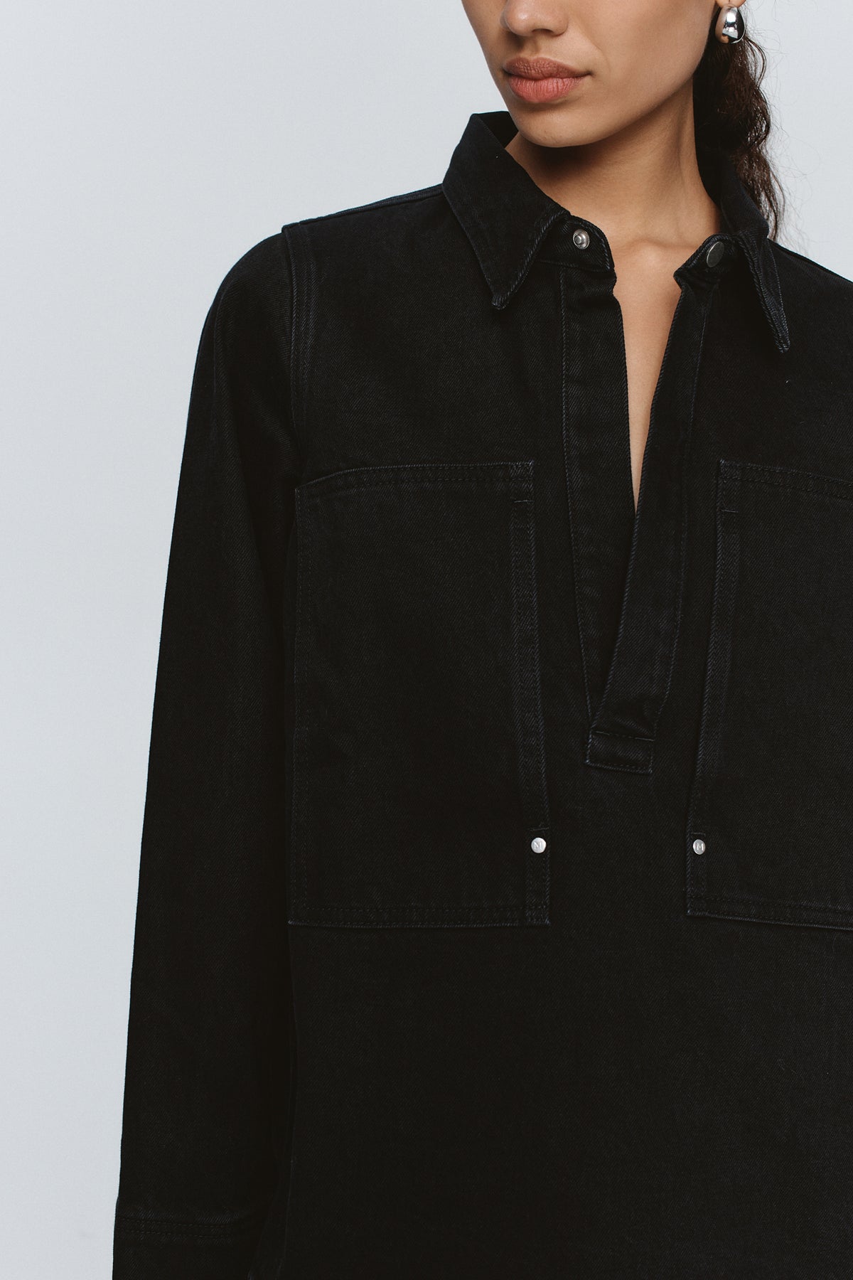 Marle Elka Shirt // Black