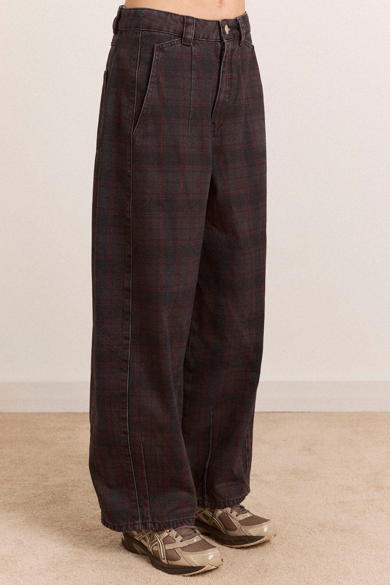 Damson Madder Erika Jeans // Sirius Check