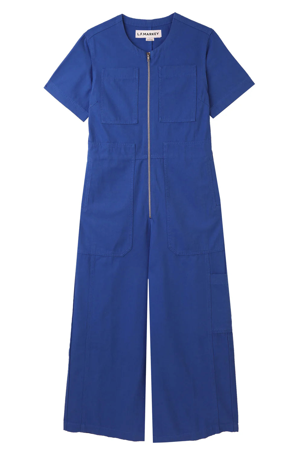 L.F. Markey Felix Boilersuit // Cobalt