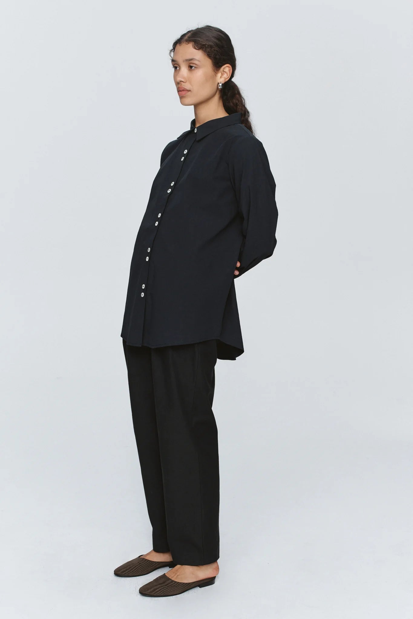 Marle Foundations Shirt // Navy