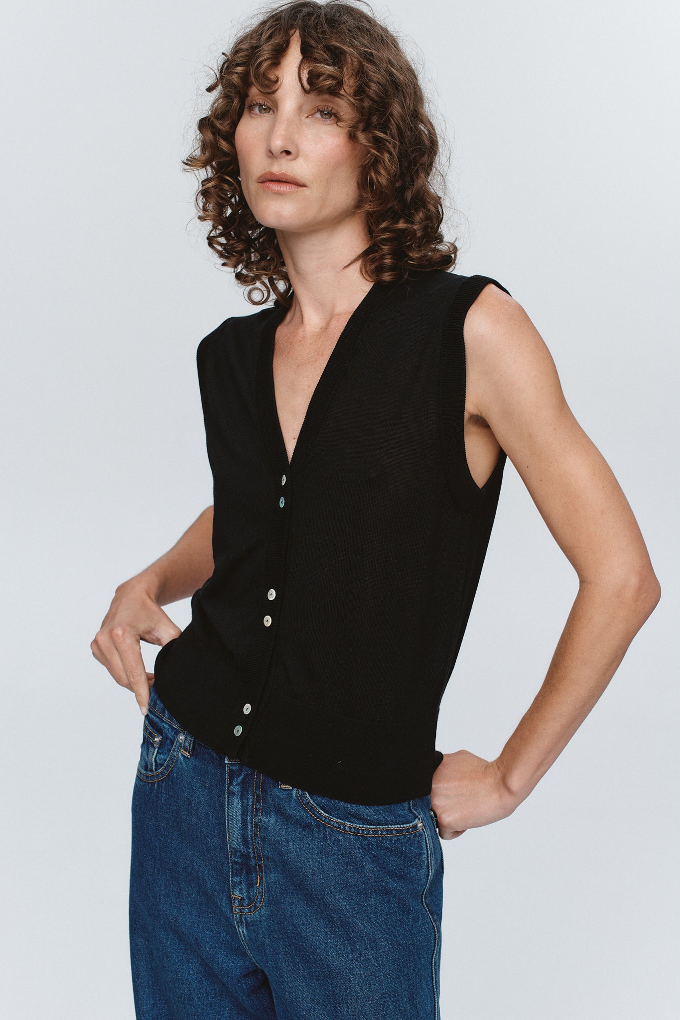 Marle Foundations Vest // Black