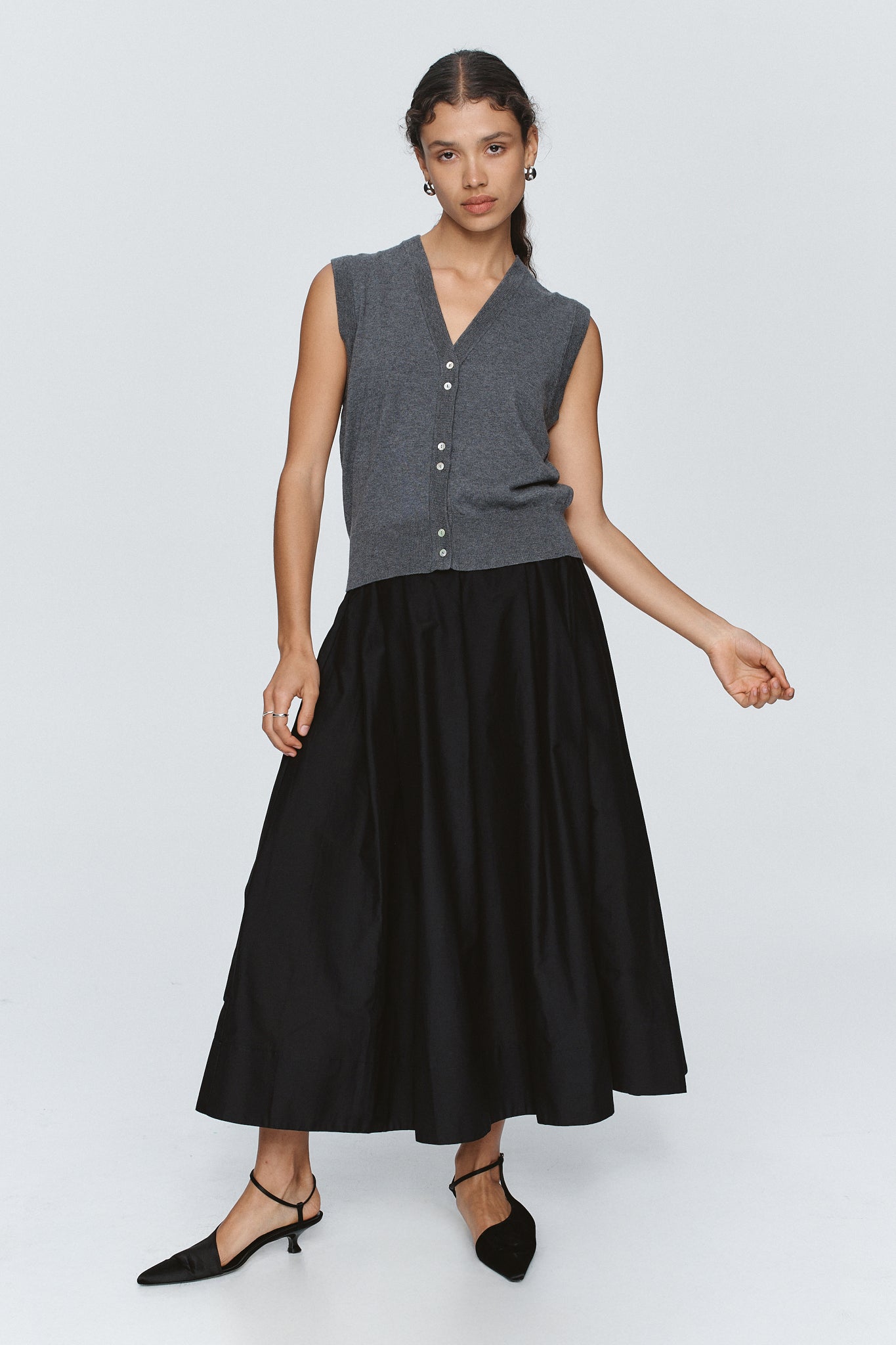 Marle Foundations Vest // Grey