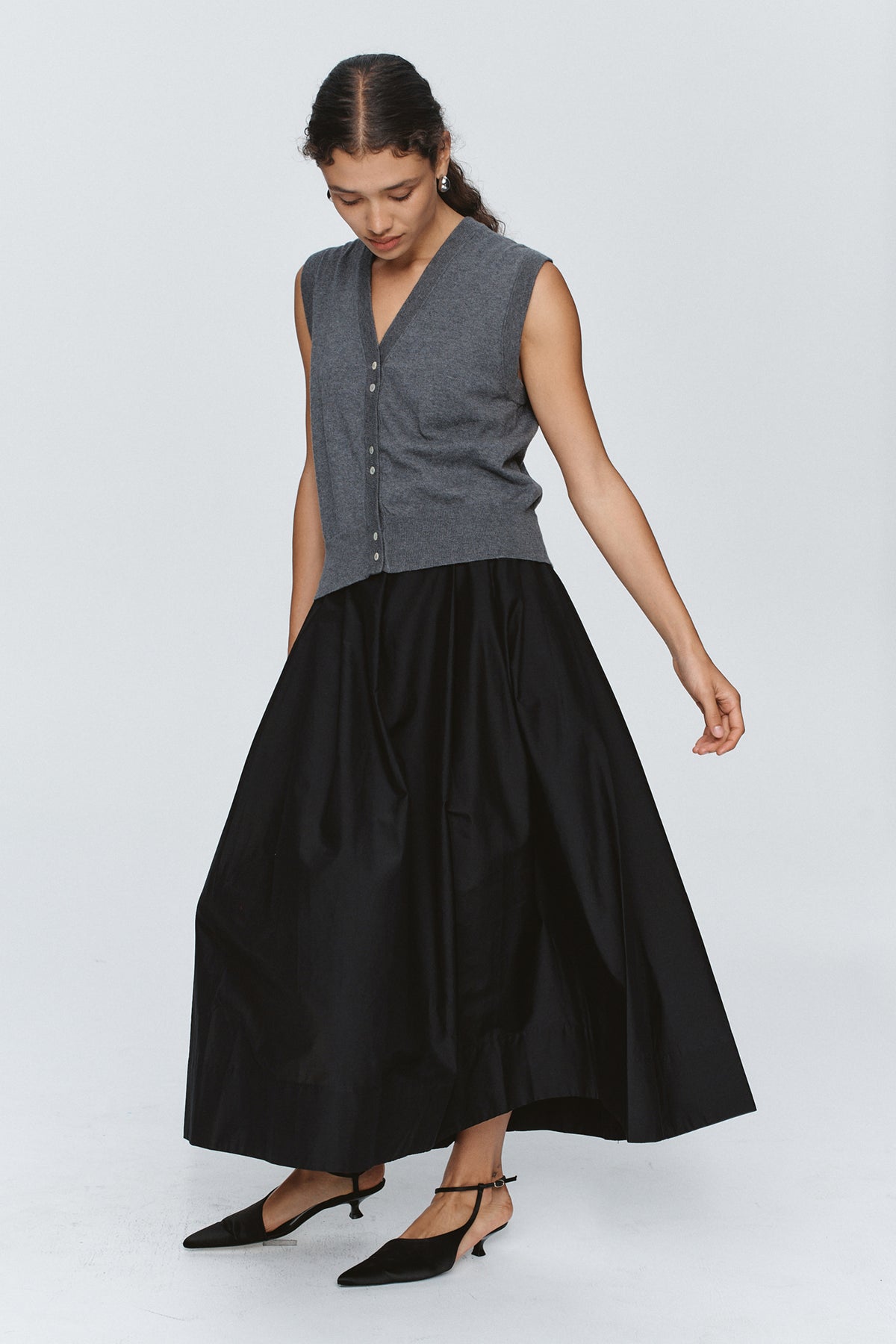 Marle Foundations Vest // Grey