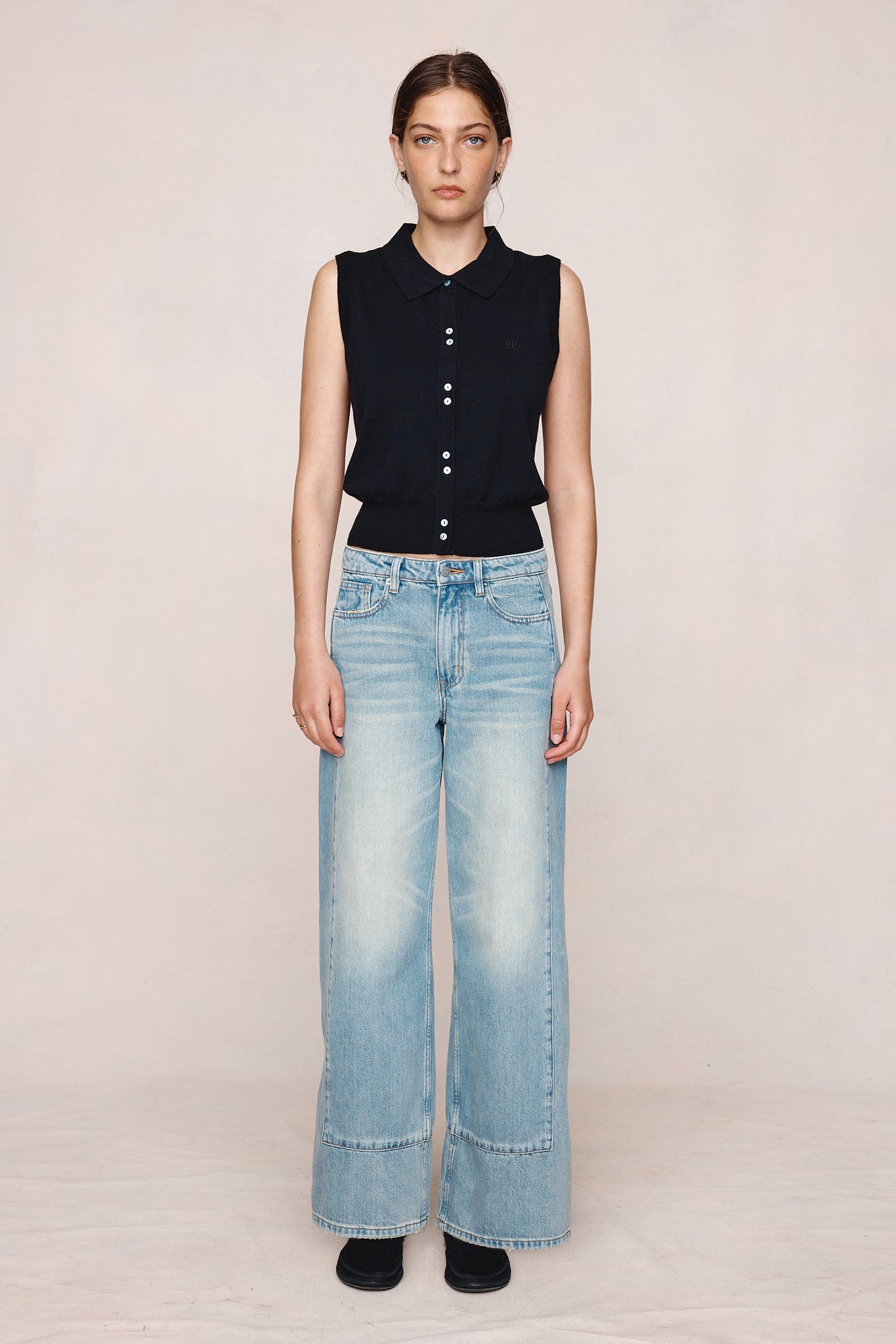 Marle Frannie Vest //  Black