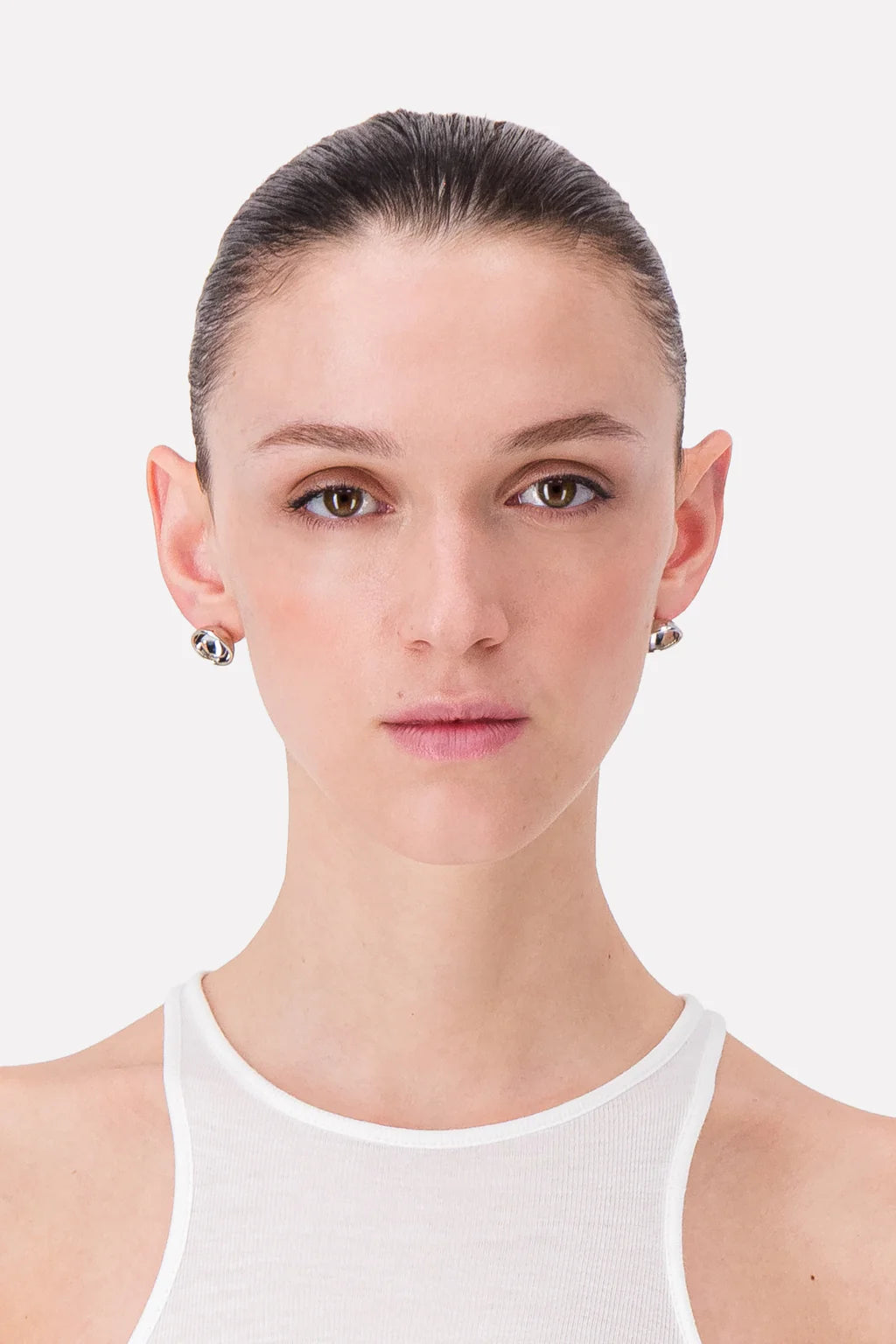 Justine Clenquet Freja Small Earrings // Silver