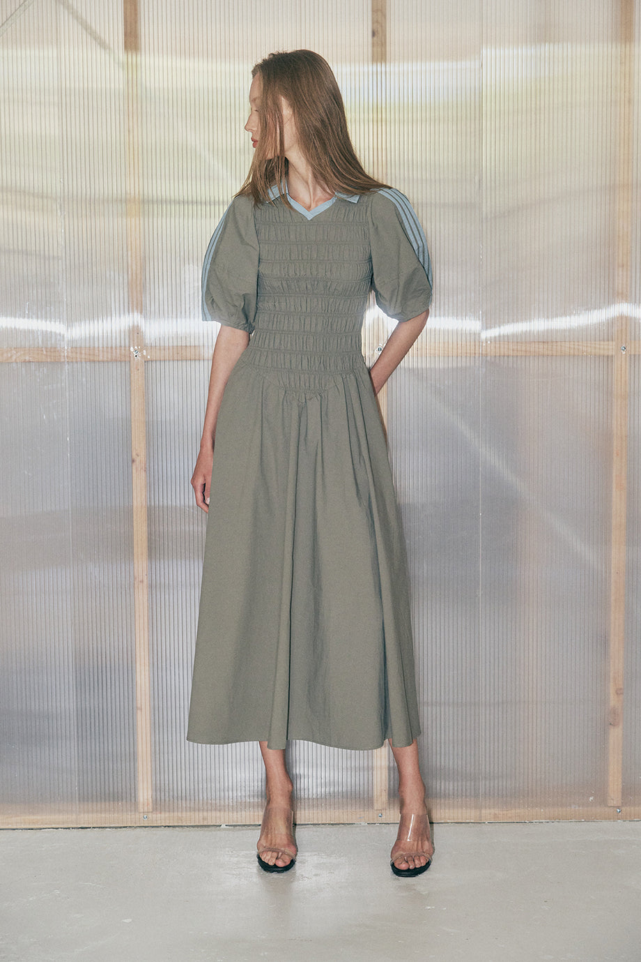 Muse Field Dress // Steel