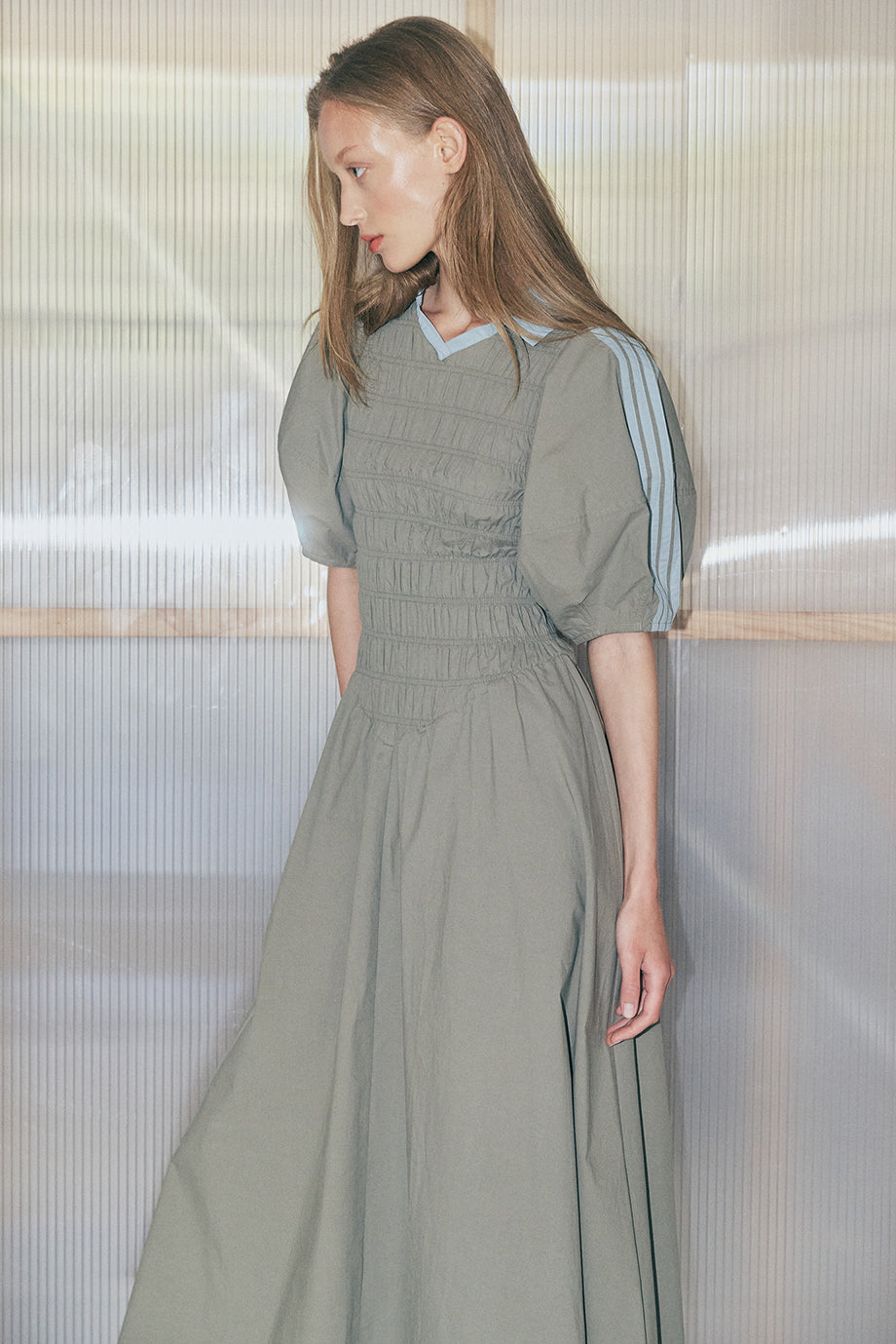 Muse Field Dress // Steel