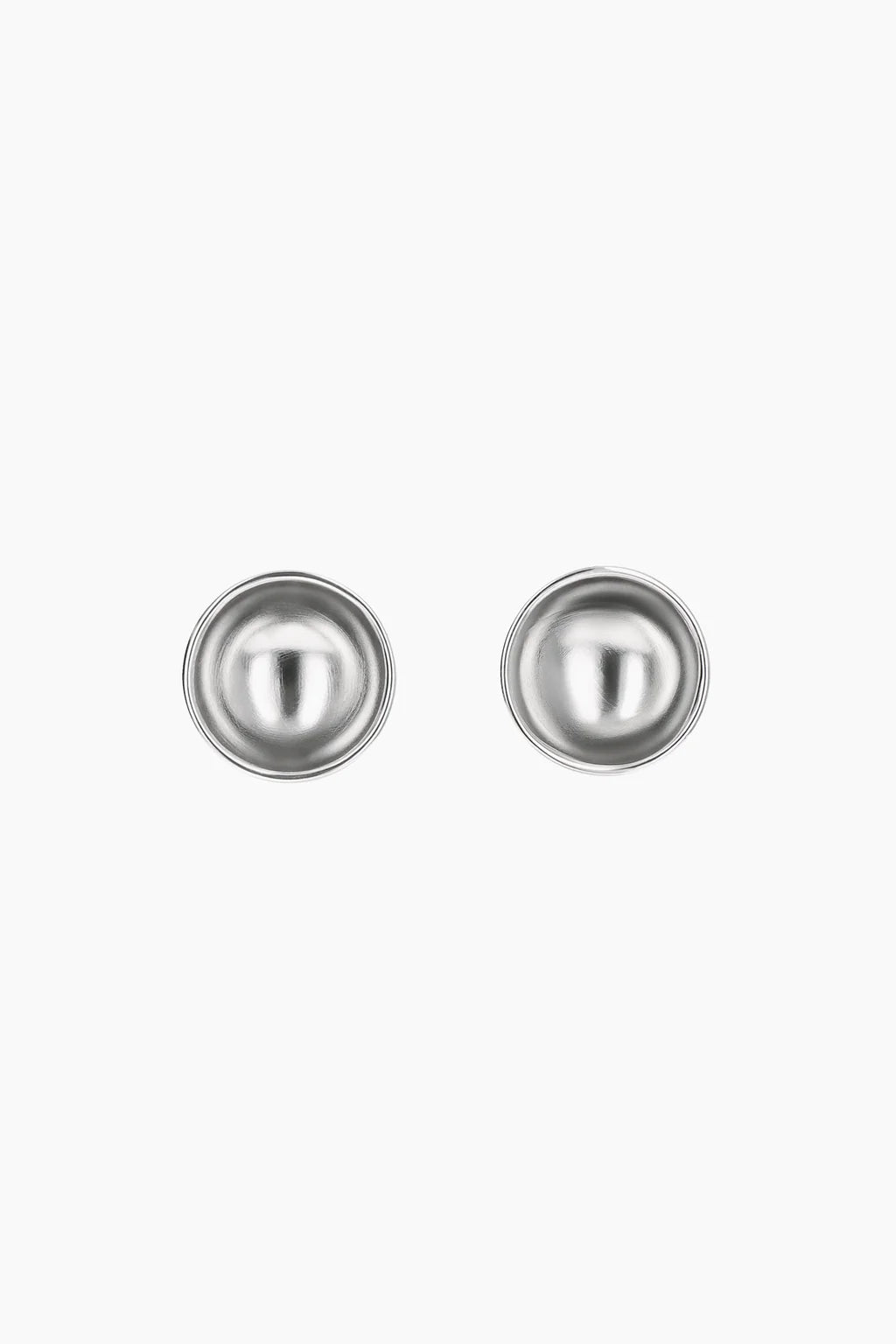 Justine Clenquet Freja Medium Earrings // Silver