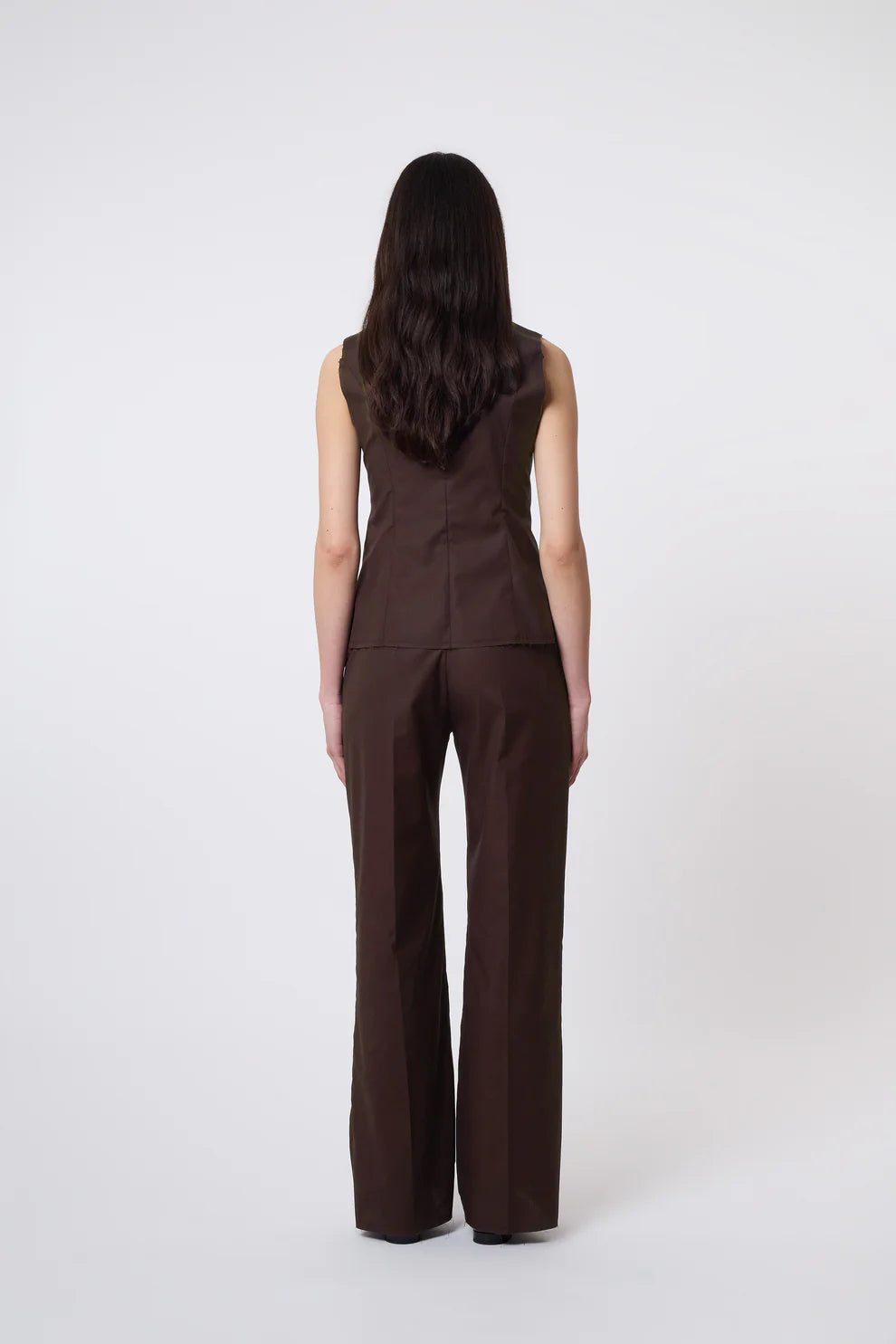 Catheclisma Macondo Vest // Brown