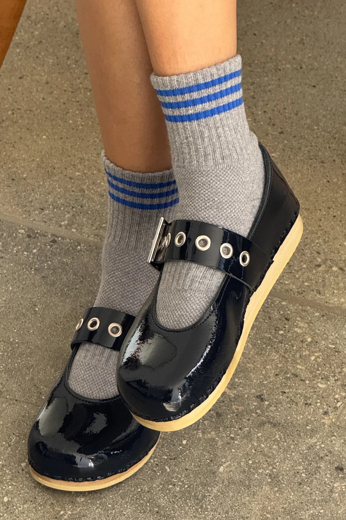 Le Bon Shoppe Girlfriend Socks // Grey