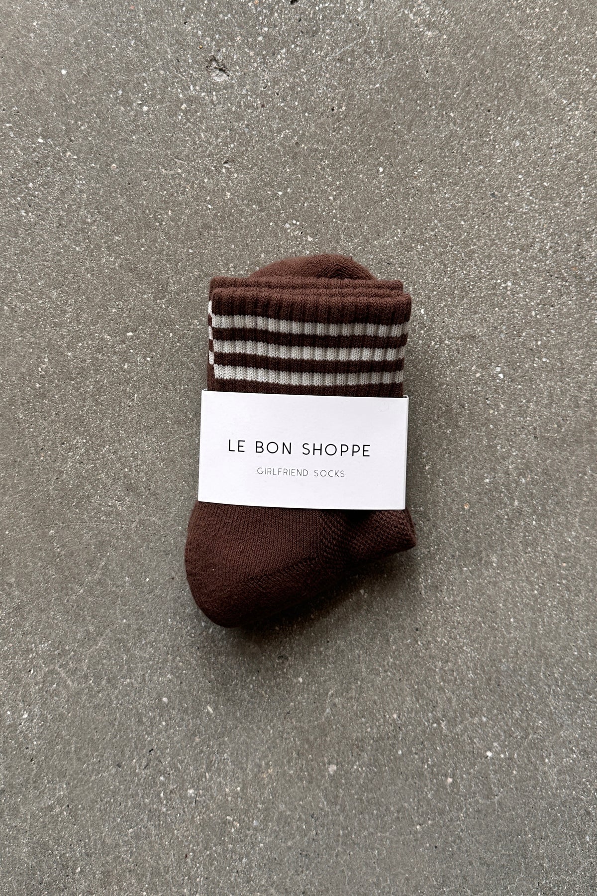 Le Bon Shoppe Girlfriend Socks // Mahogany