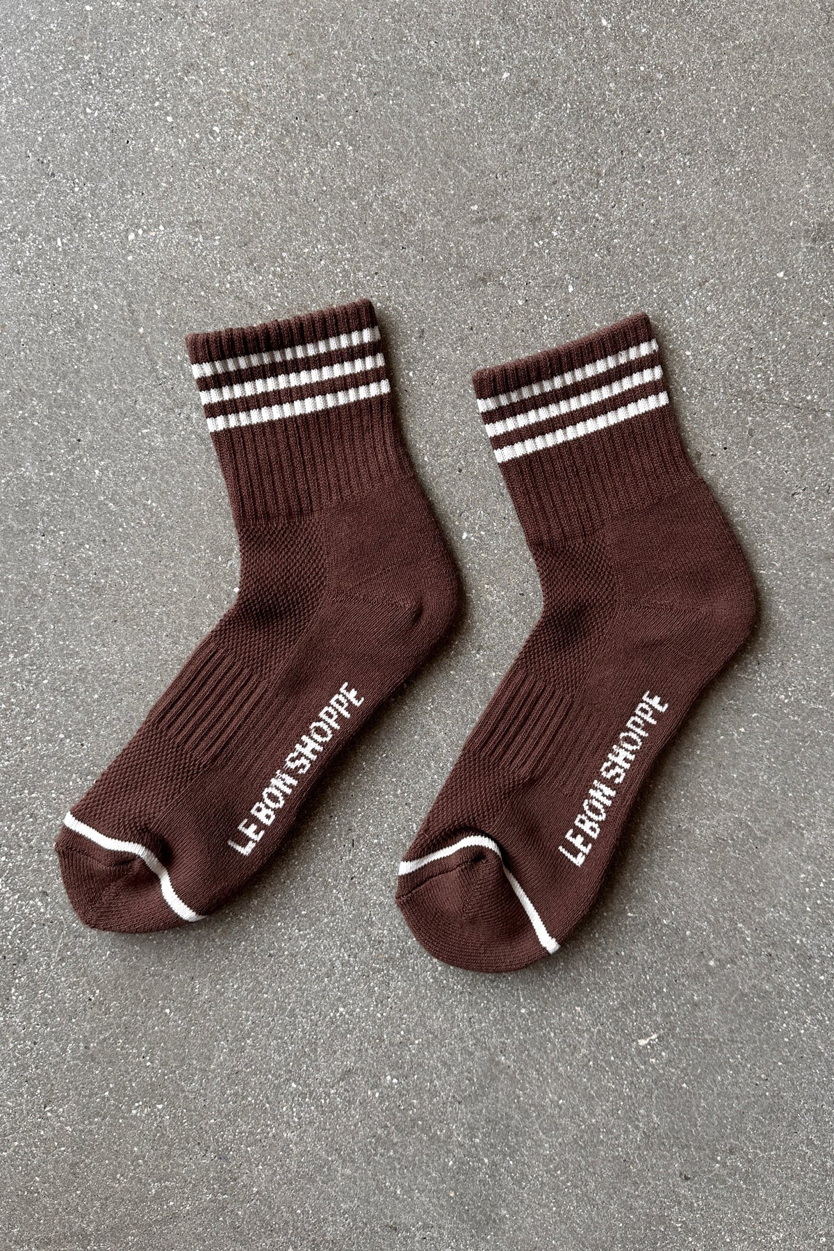Le Bon Shoppe Girlfriend Socks // Mahogany