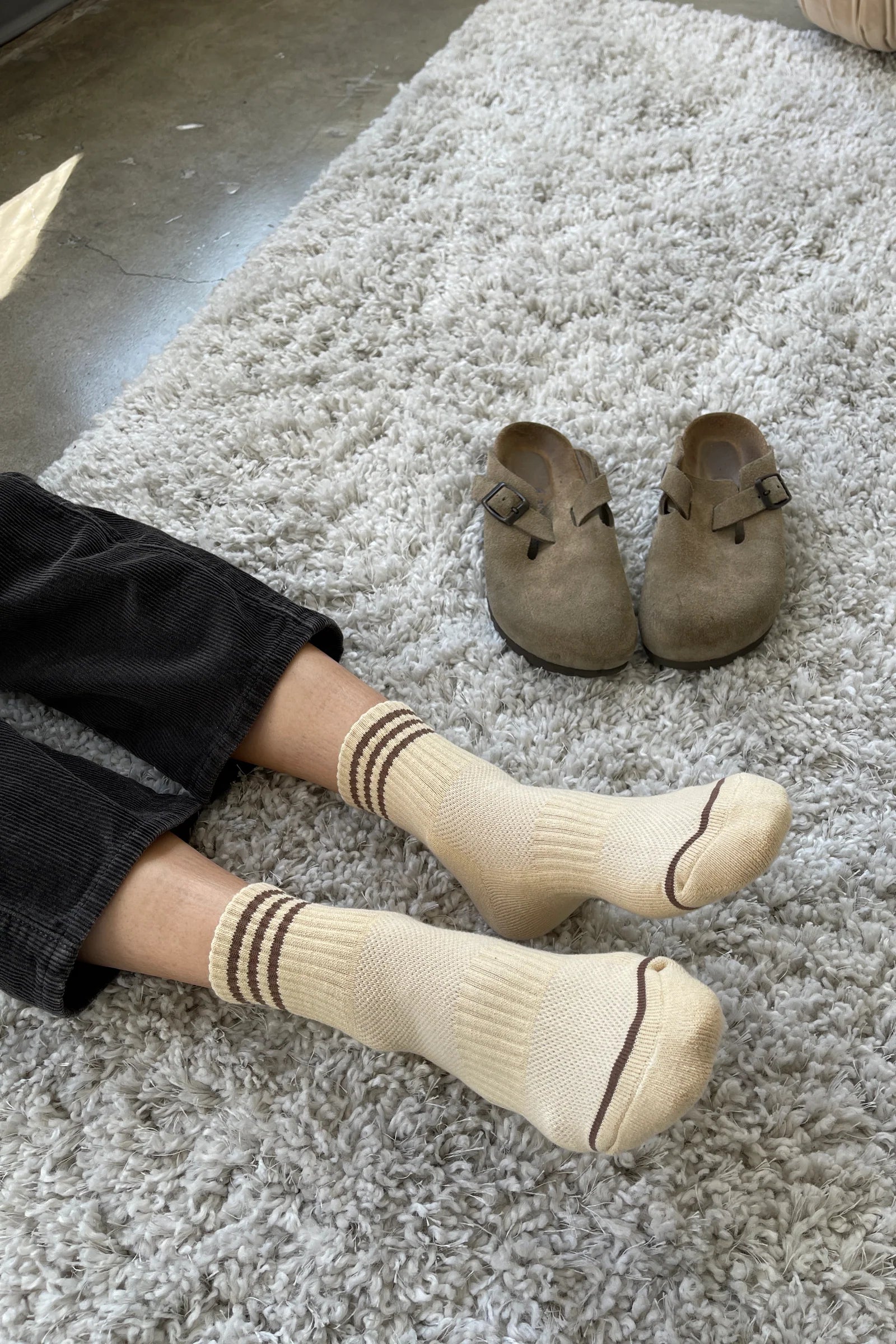 Le Bon Shoppe Girlfriend Socks // Daisy