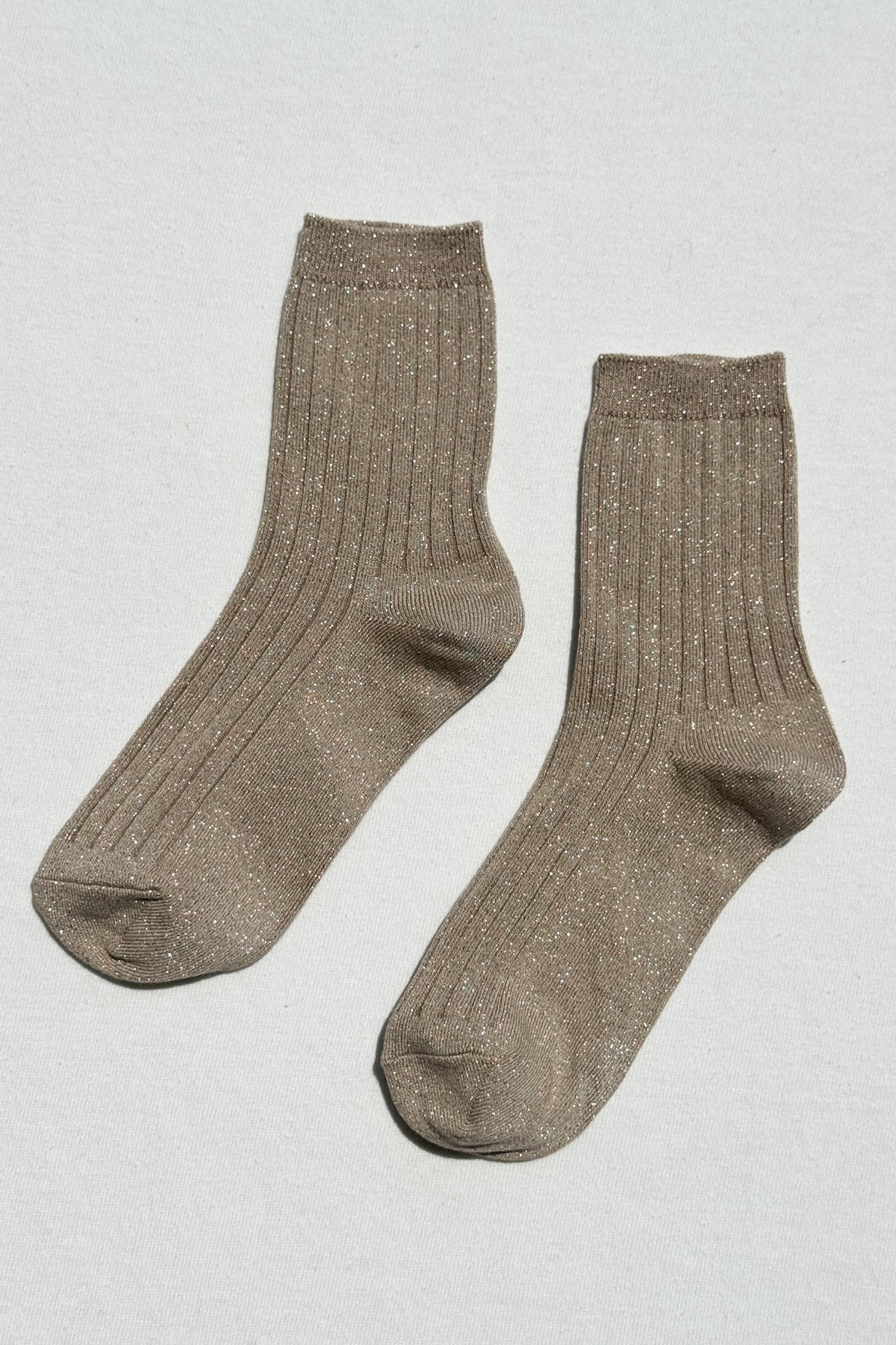 Le Bon Shoppe Her Socks Modal Lurex // Ash Glitter