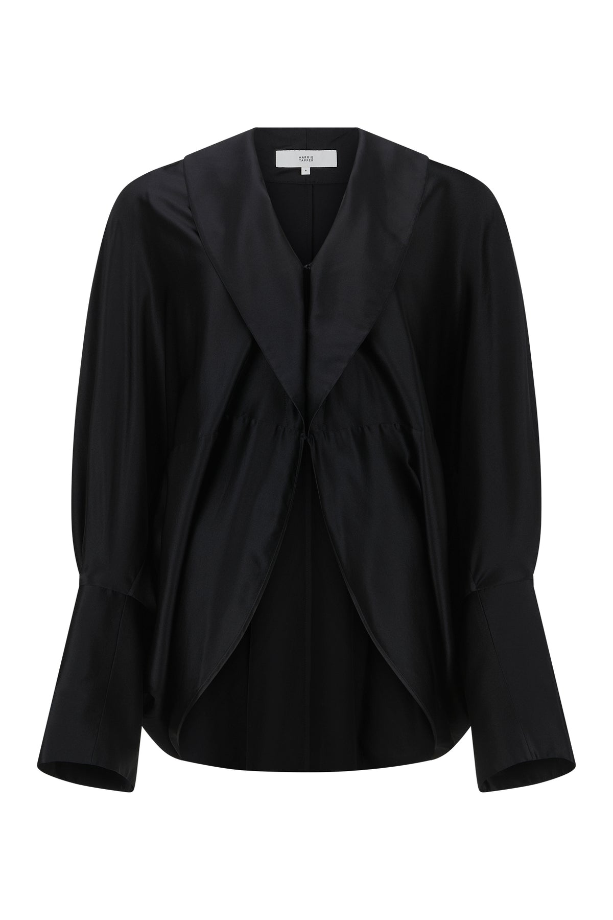 Harris Tapper Cocoon Blouse // Black
