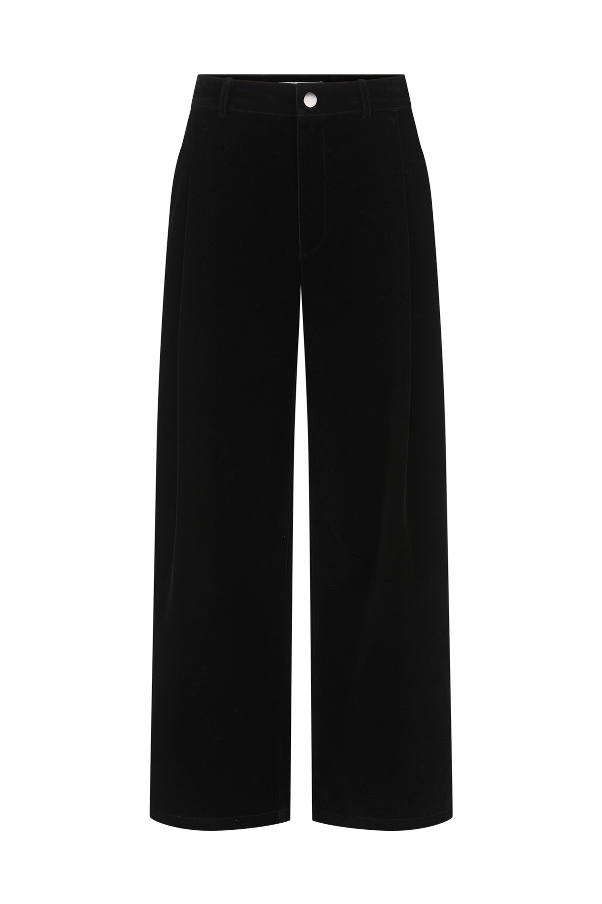 Harris Tapper Cail Trouser // Black Velvet