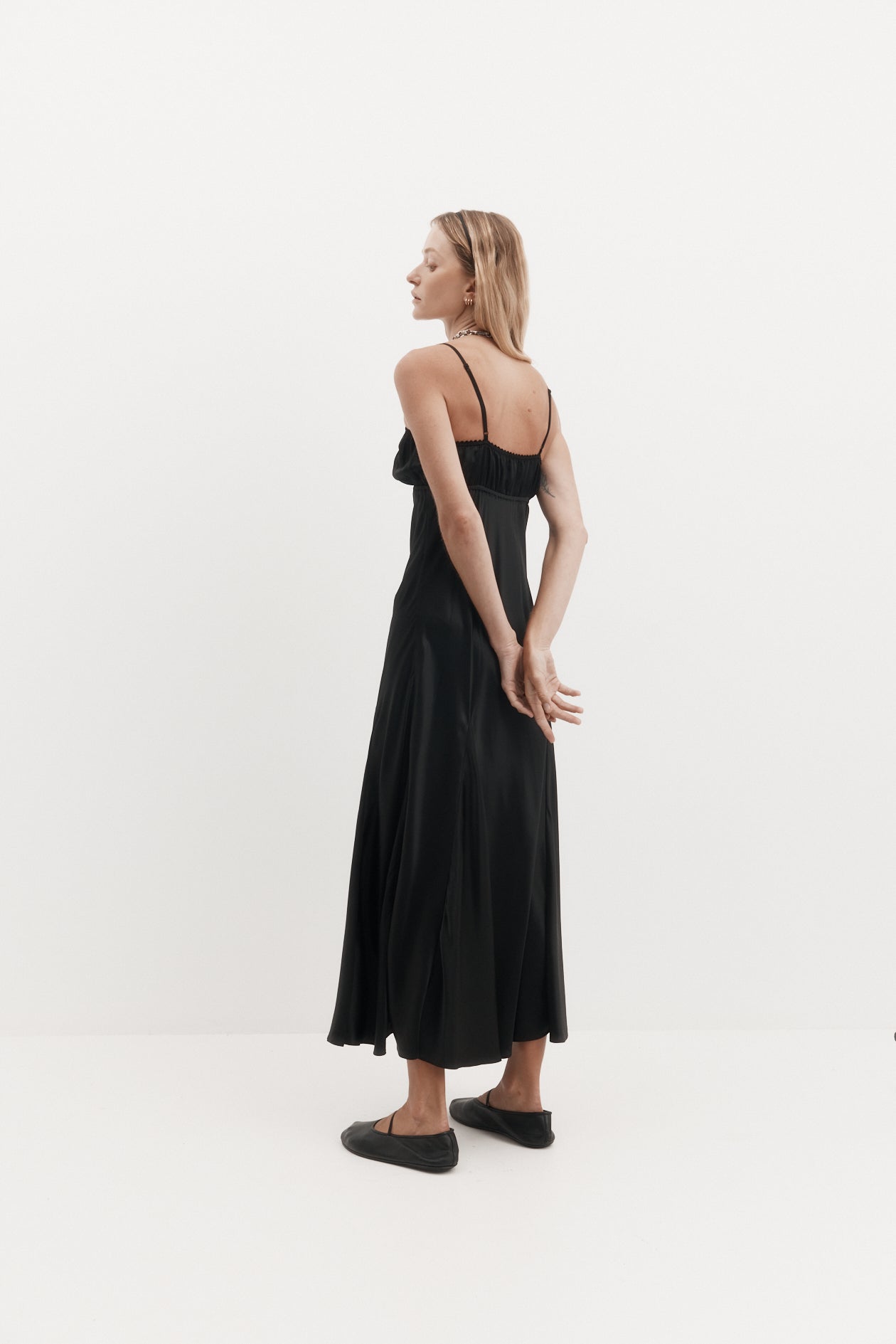 Harris Tapper Boudoir Slip // Black