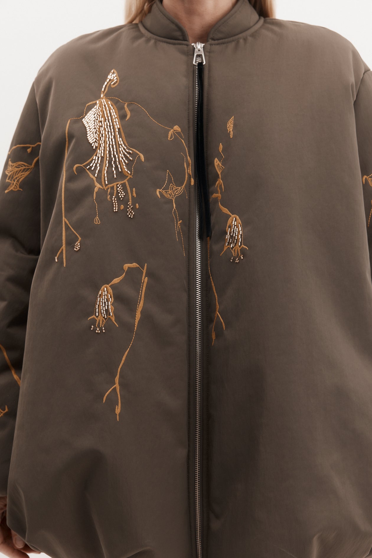 Harris Tapper Chloe Jacket // Beaded Sepia
