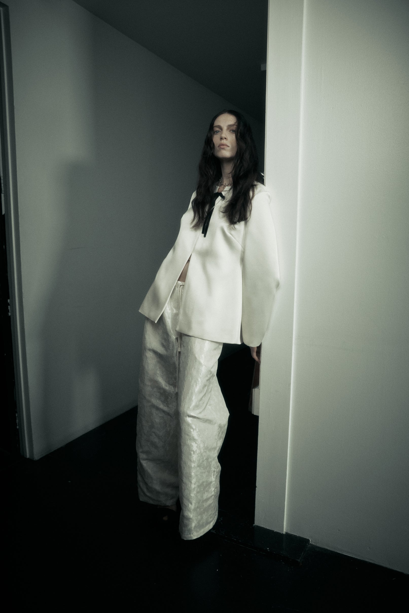 Harris Tapper Loin Top // Ivory